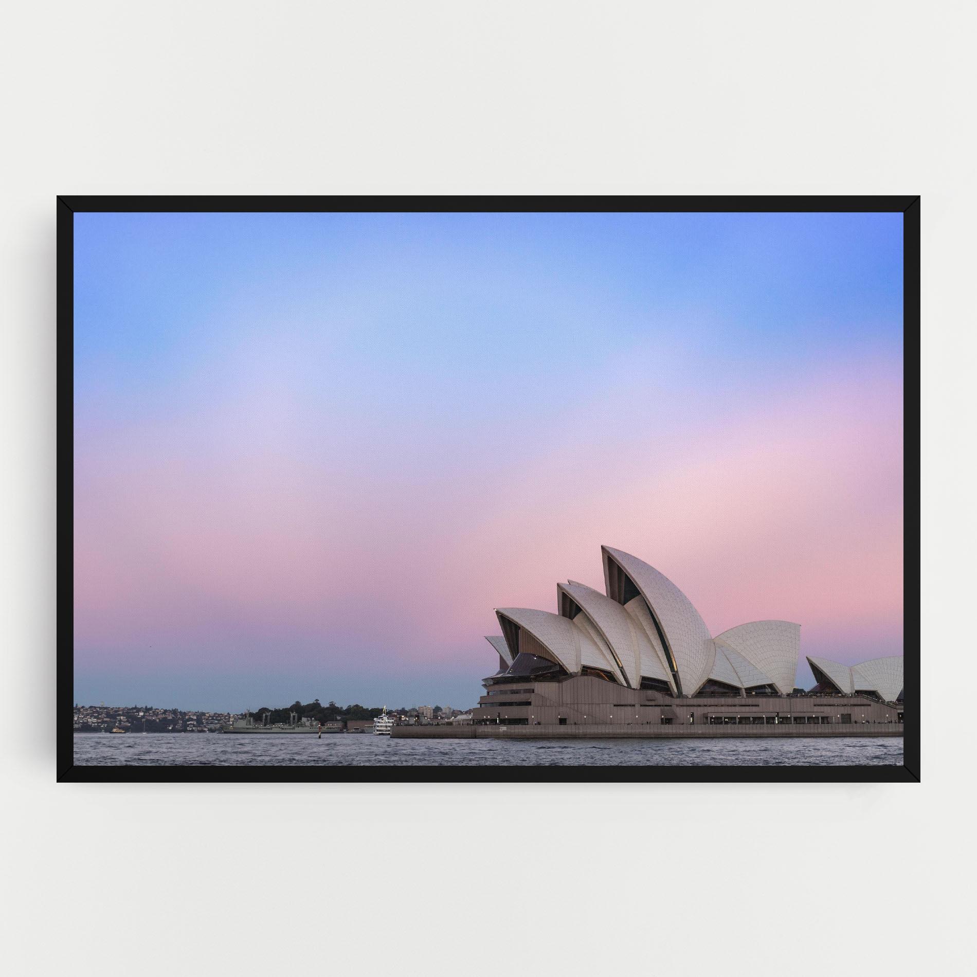 Vászonkép Sydney Purple Sky mockup 0