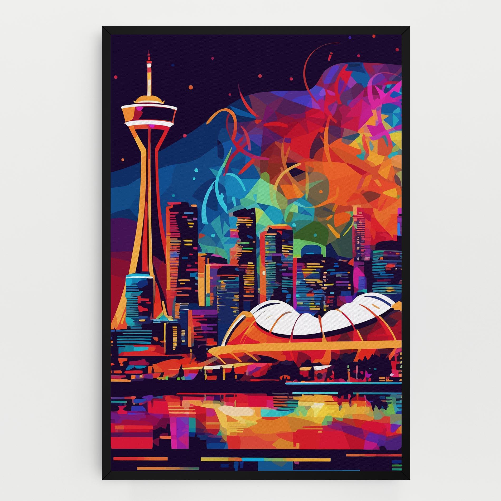 Vászonkép Olympic Stadium Art mockup 0