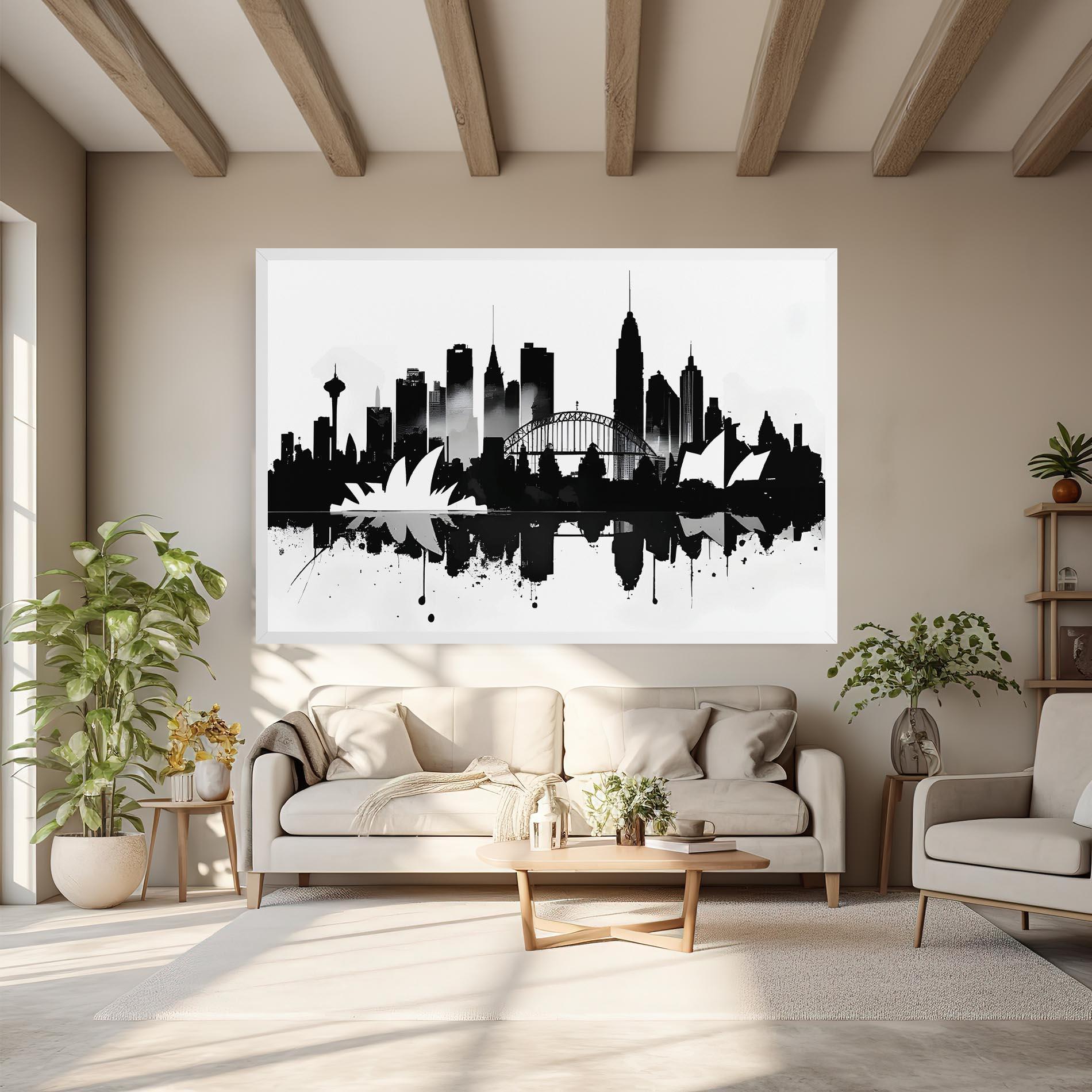 Vászonkép Opera House Art mockup 6