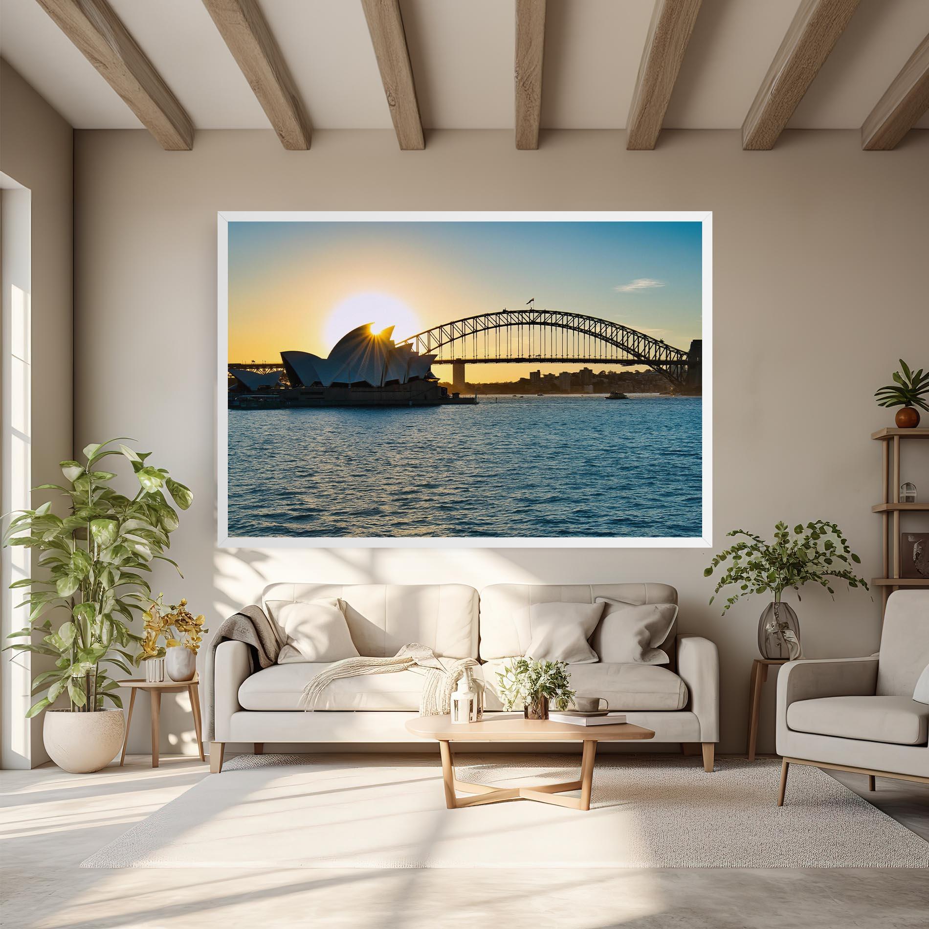 Vászonkép Sunrise Sydney mockup 6