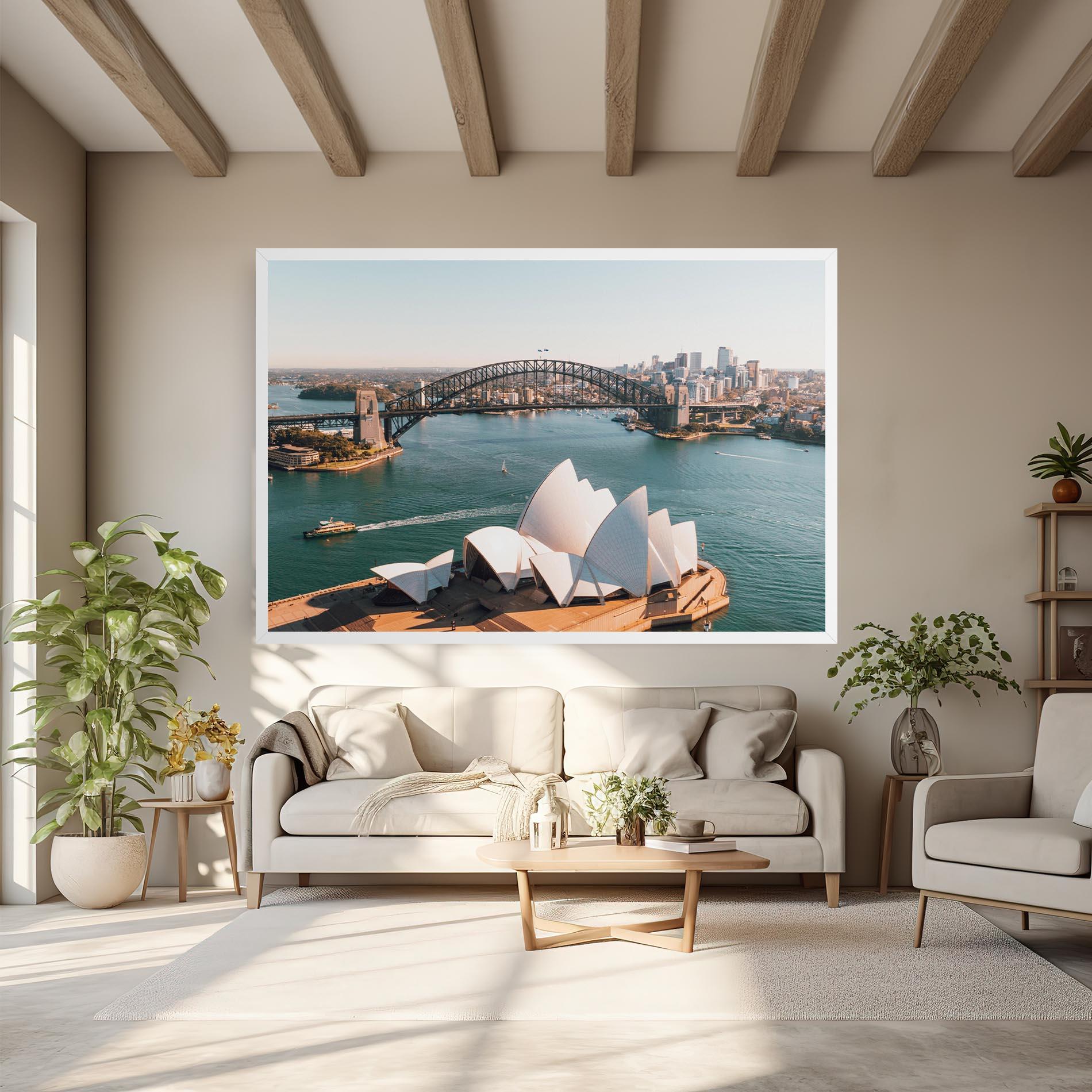 Vászonkép Sydney View mockup 6