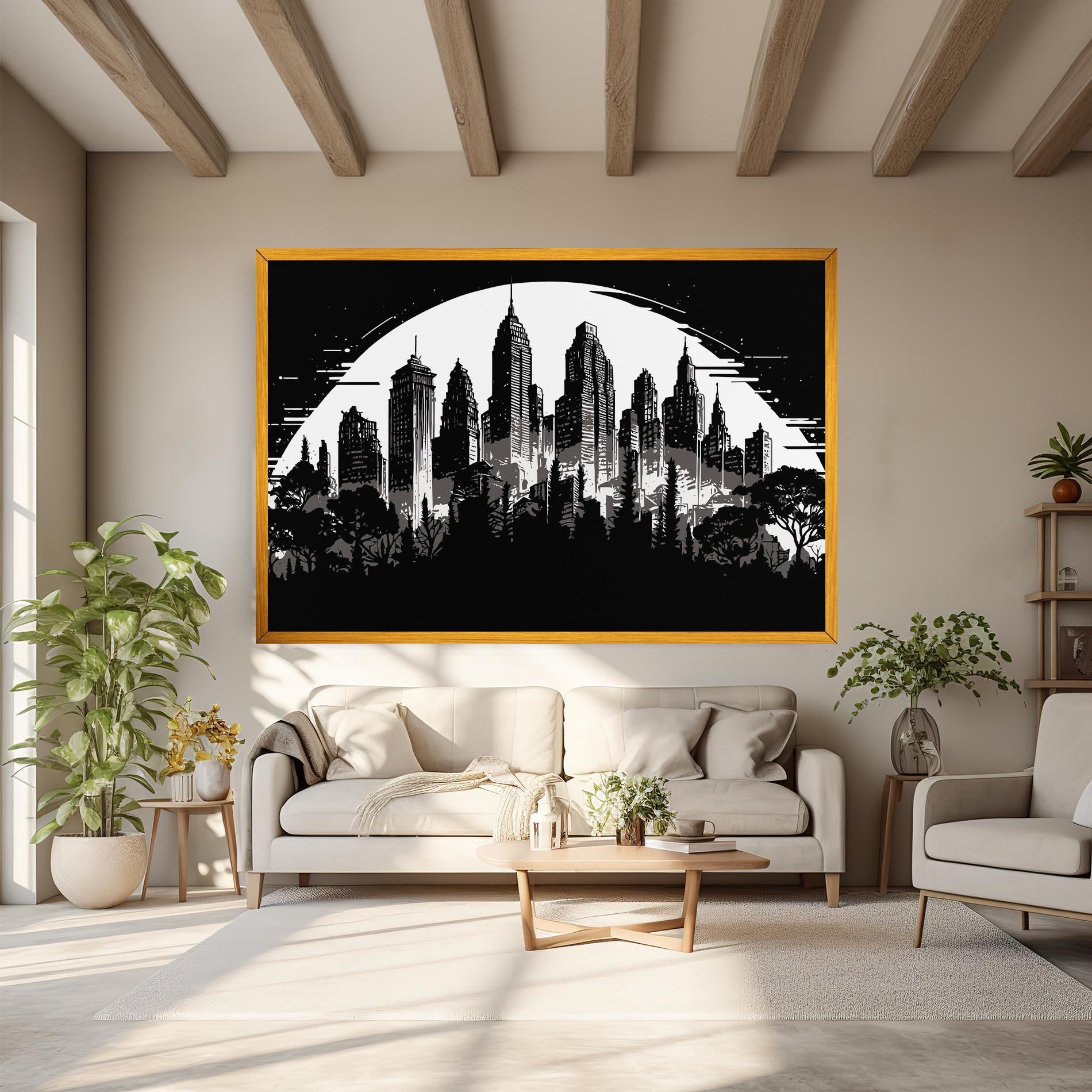 Vászonkép Australia Moon mockup 6