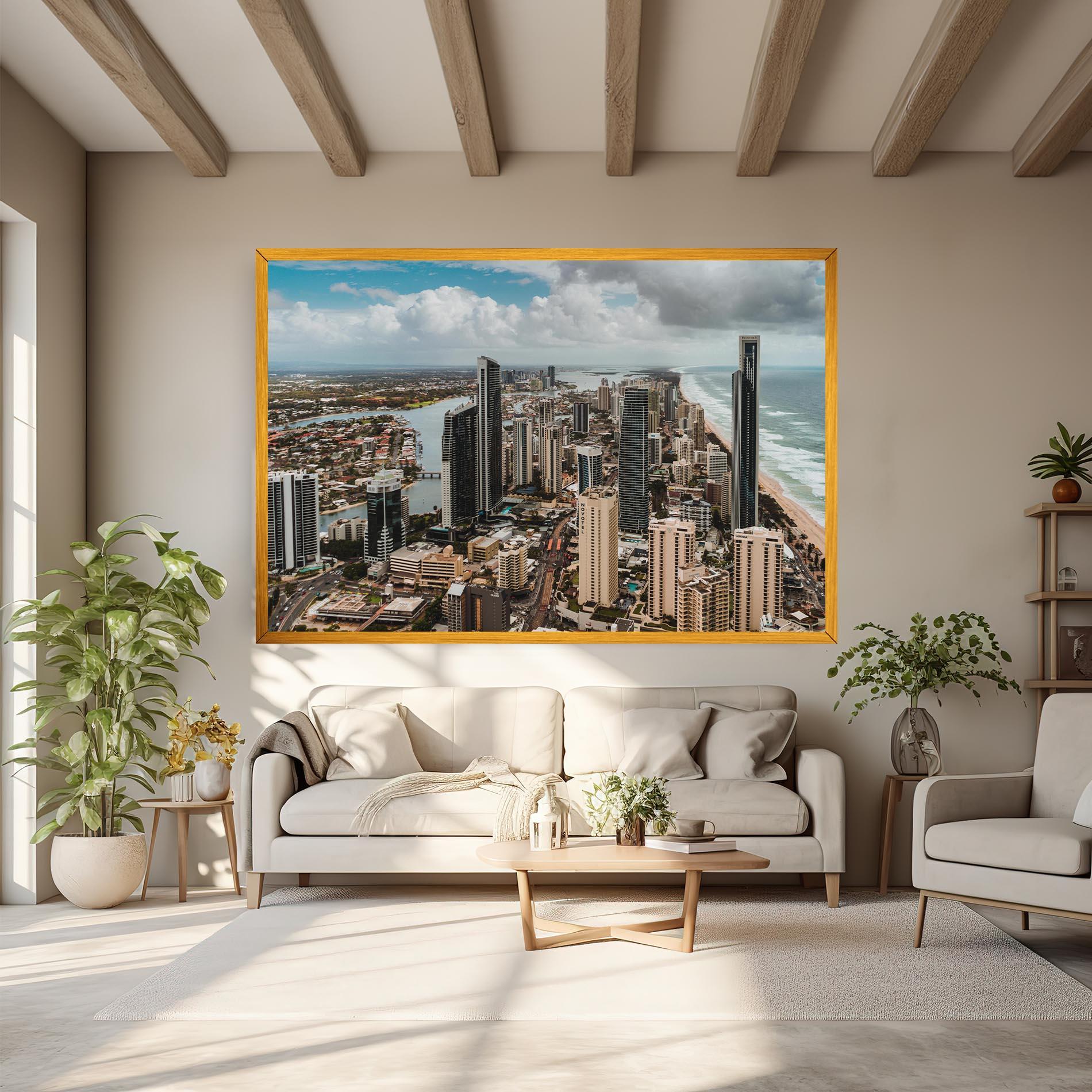 Vászonkép Gold Coast mockup 6