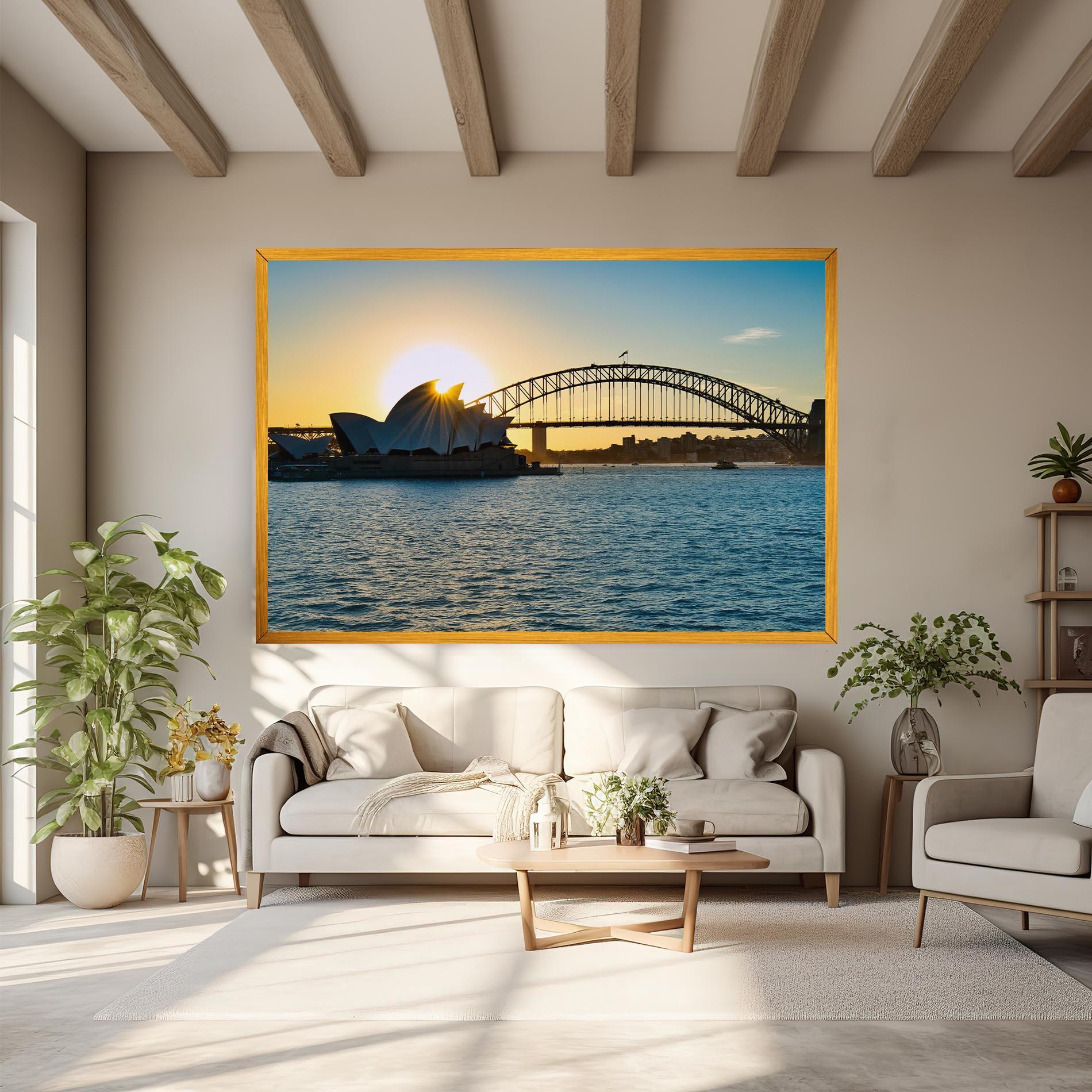 Vászonkép Sunrise Sydney mockup 6