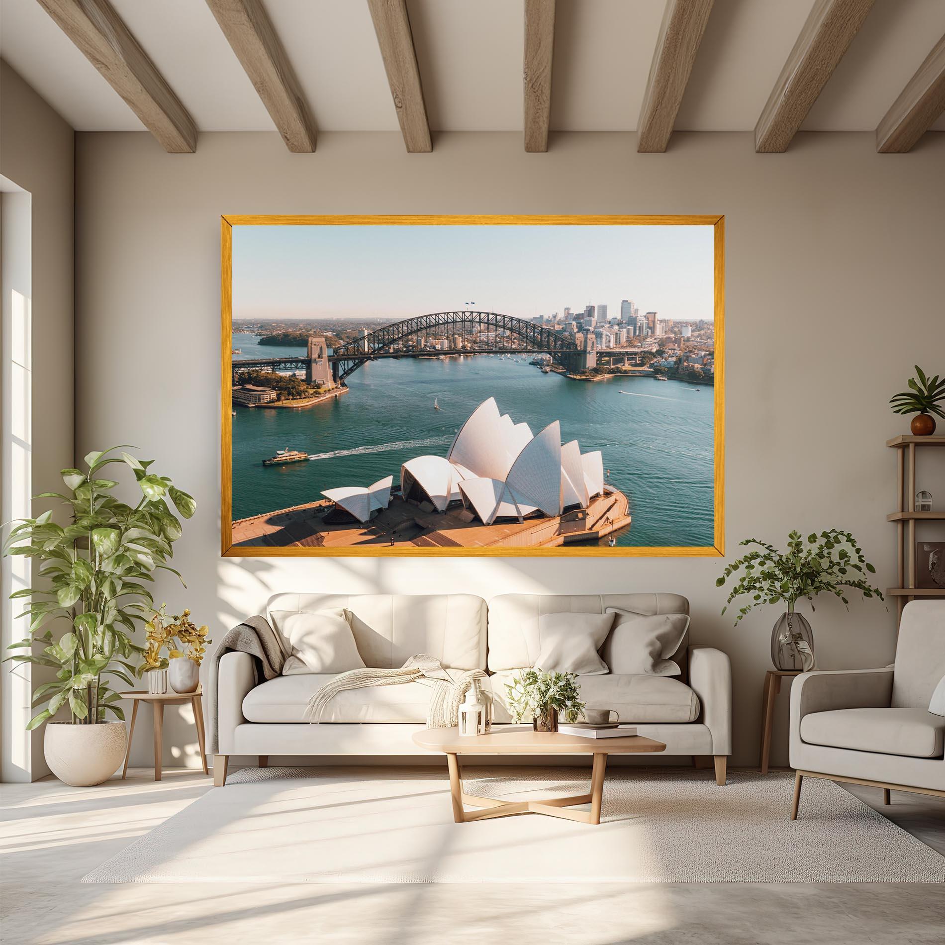 Vászonkép Sydney View mockup 6
