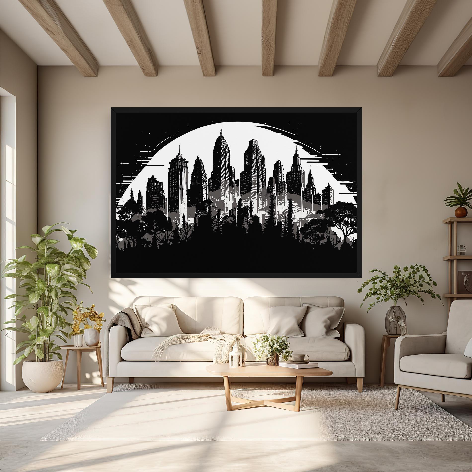 Vászonkép Australia Moon mockup 6