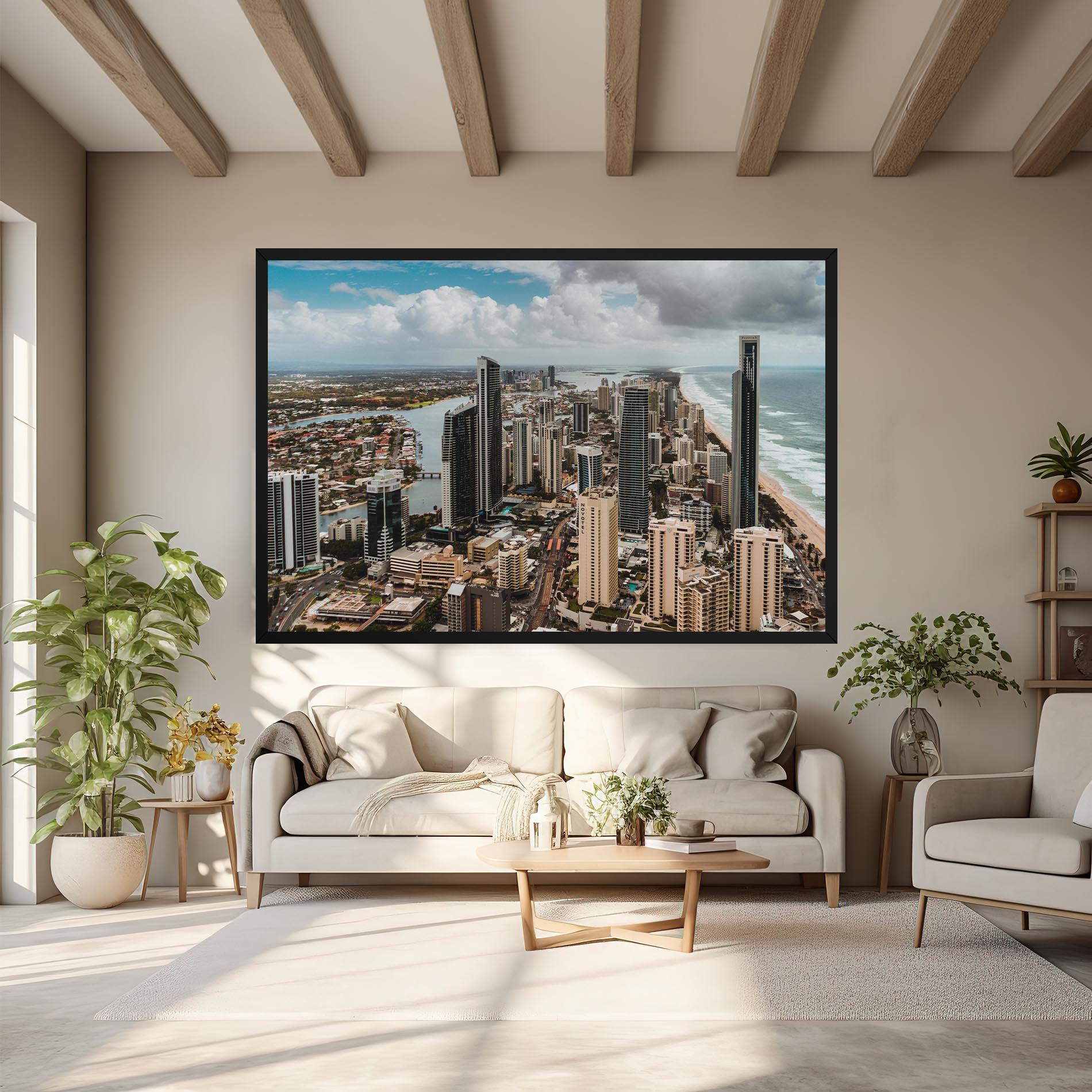 Vászonkép Gold Coast mockup 6