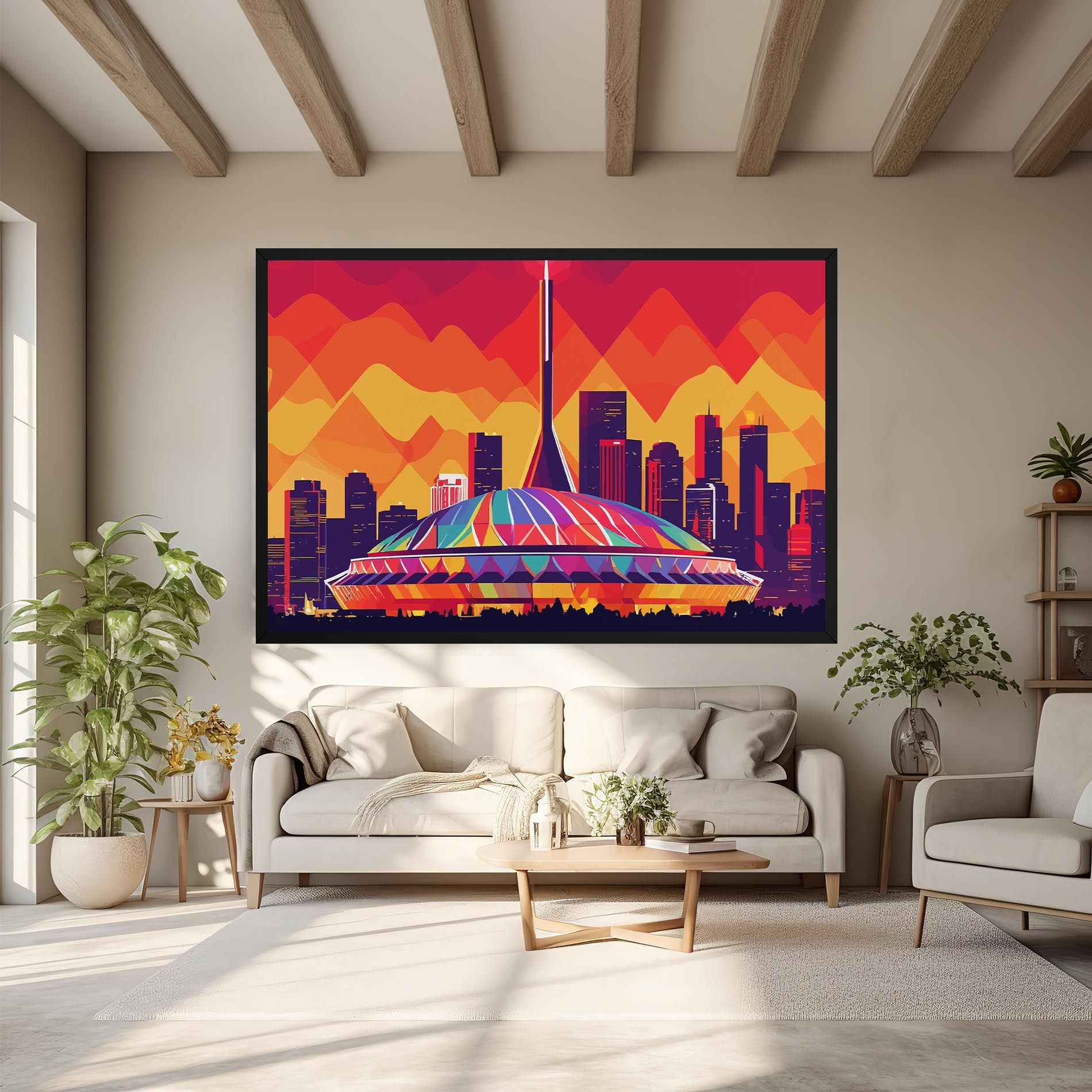 Olympic Stadium mockup 6