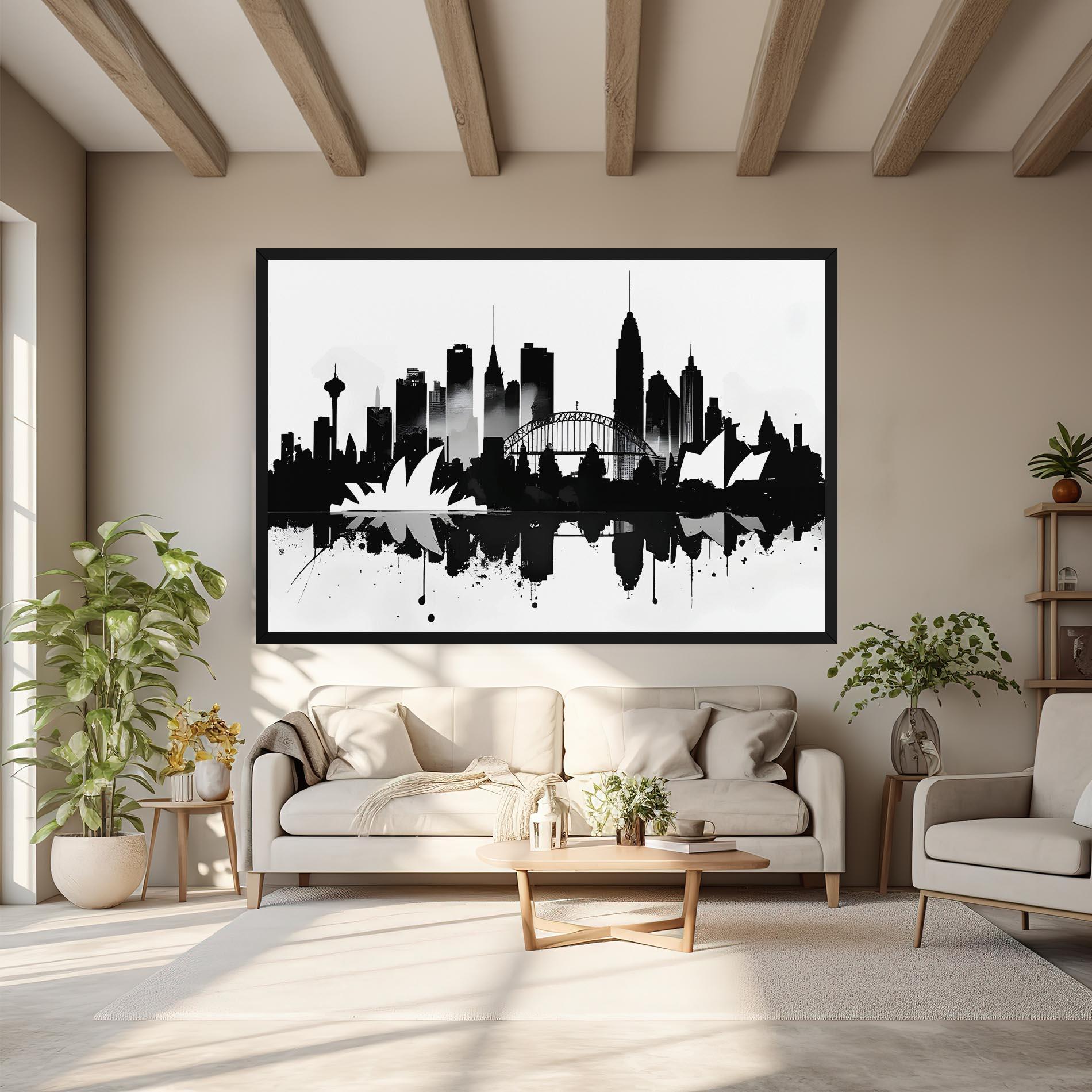 Vászonkép Opera House Art mockup 6