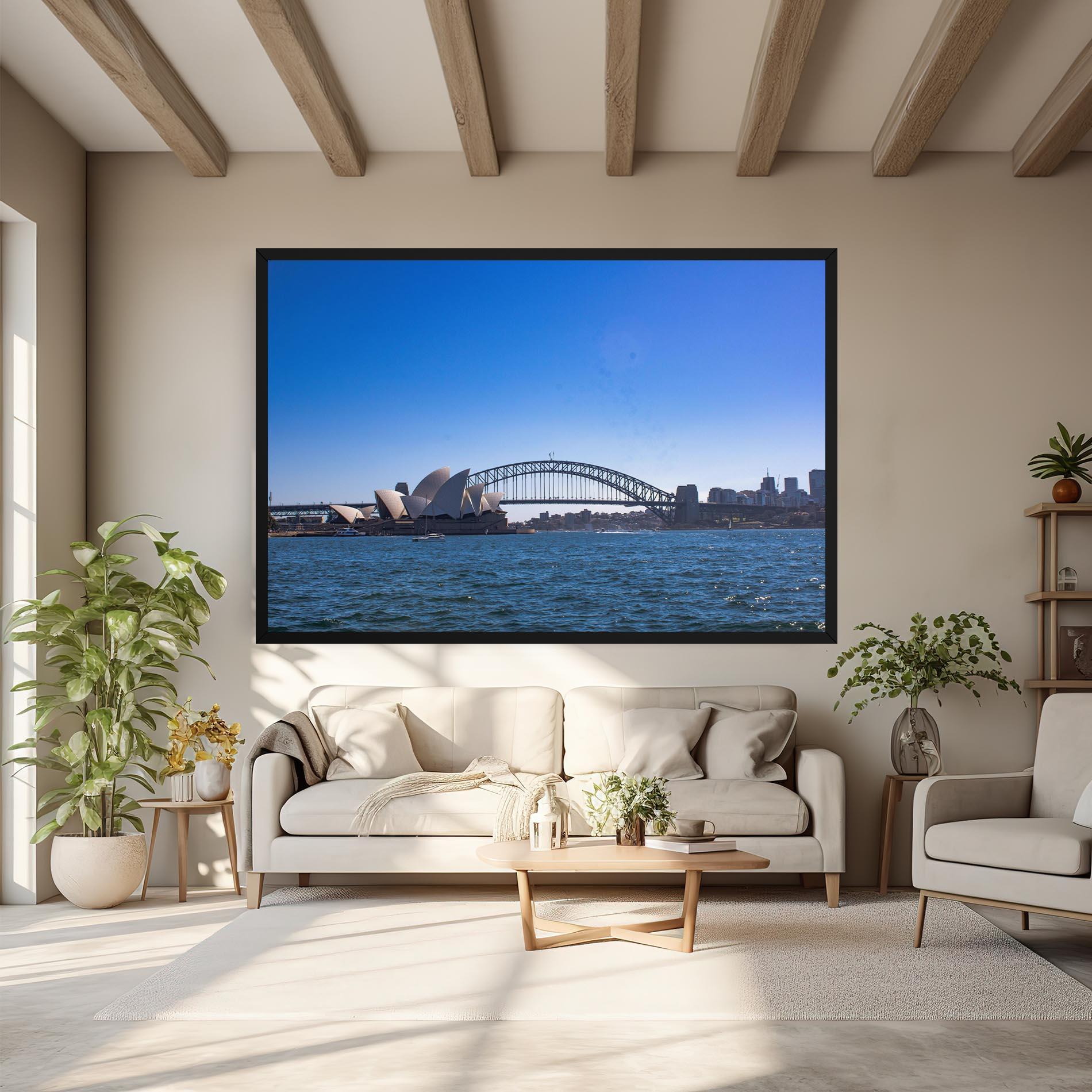 Vászonkép Sydney Day Bridge mockup 6