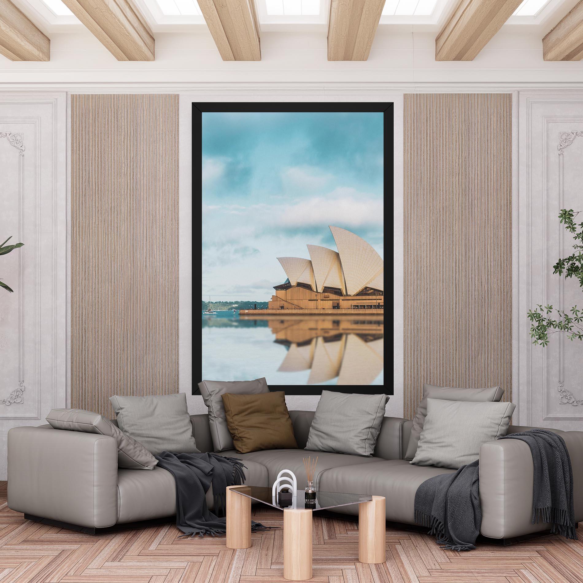 Vászonkép Sydney Water mockup 6