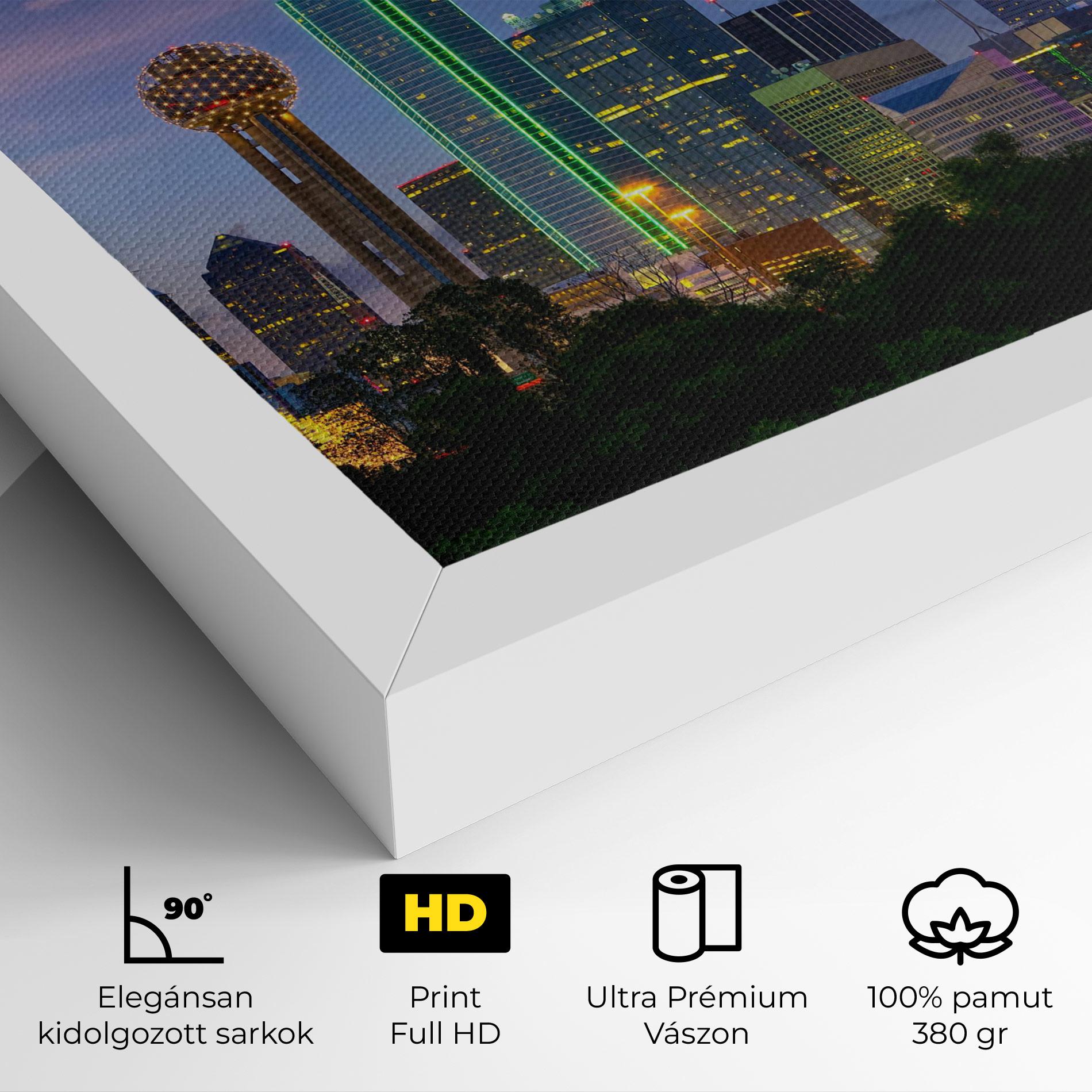 Vászonkép Dallas Dusk mockup 4