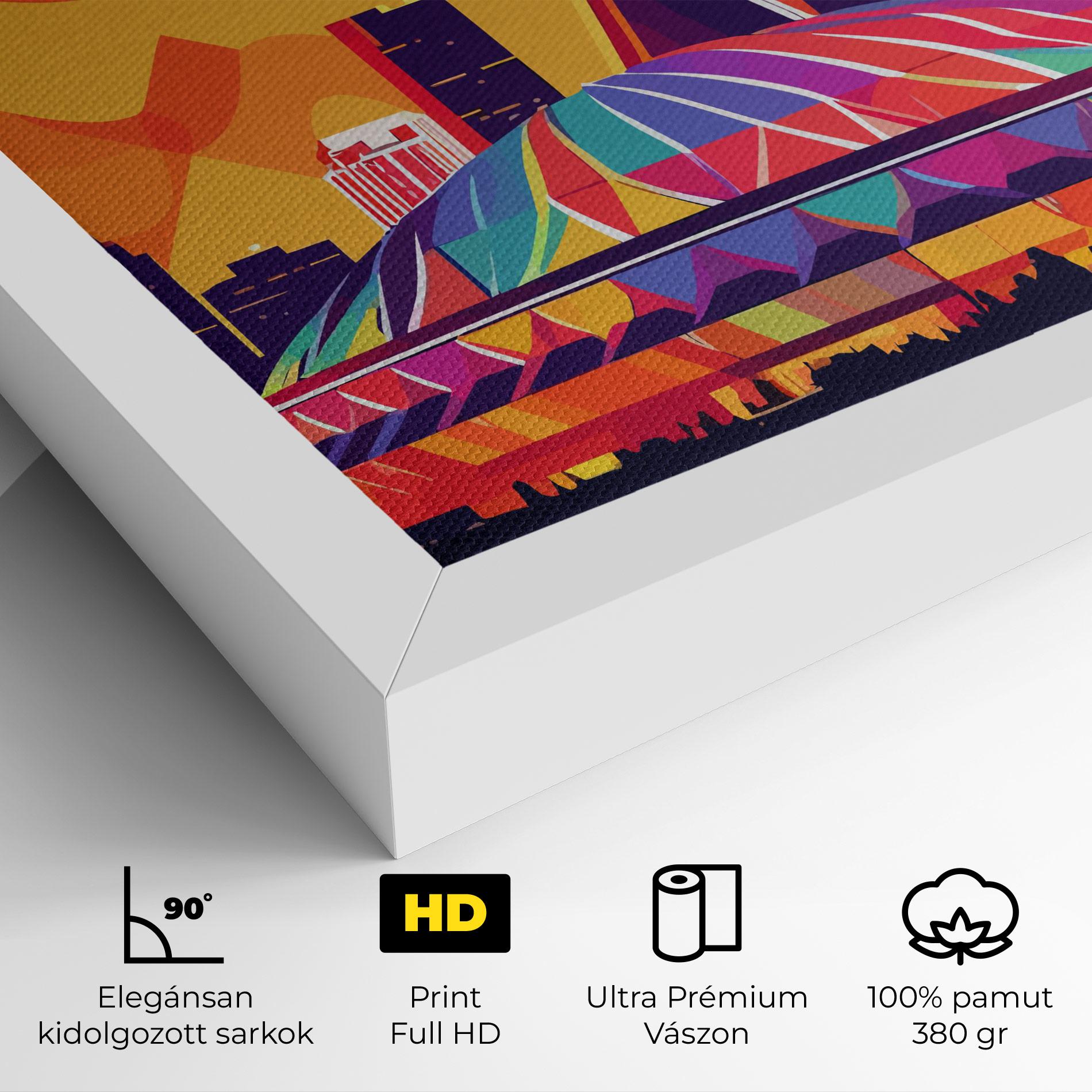 Vászonkép Olympic Stadium mockup 4