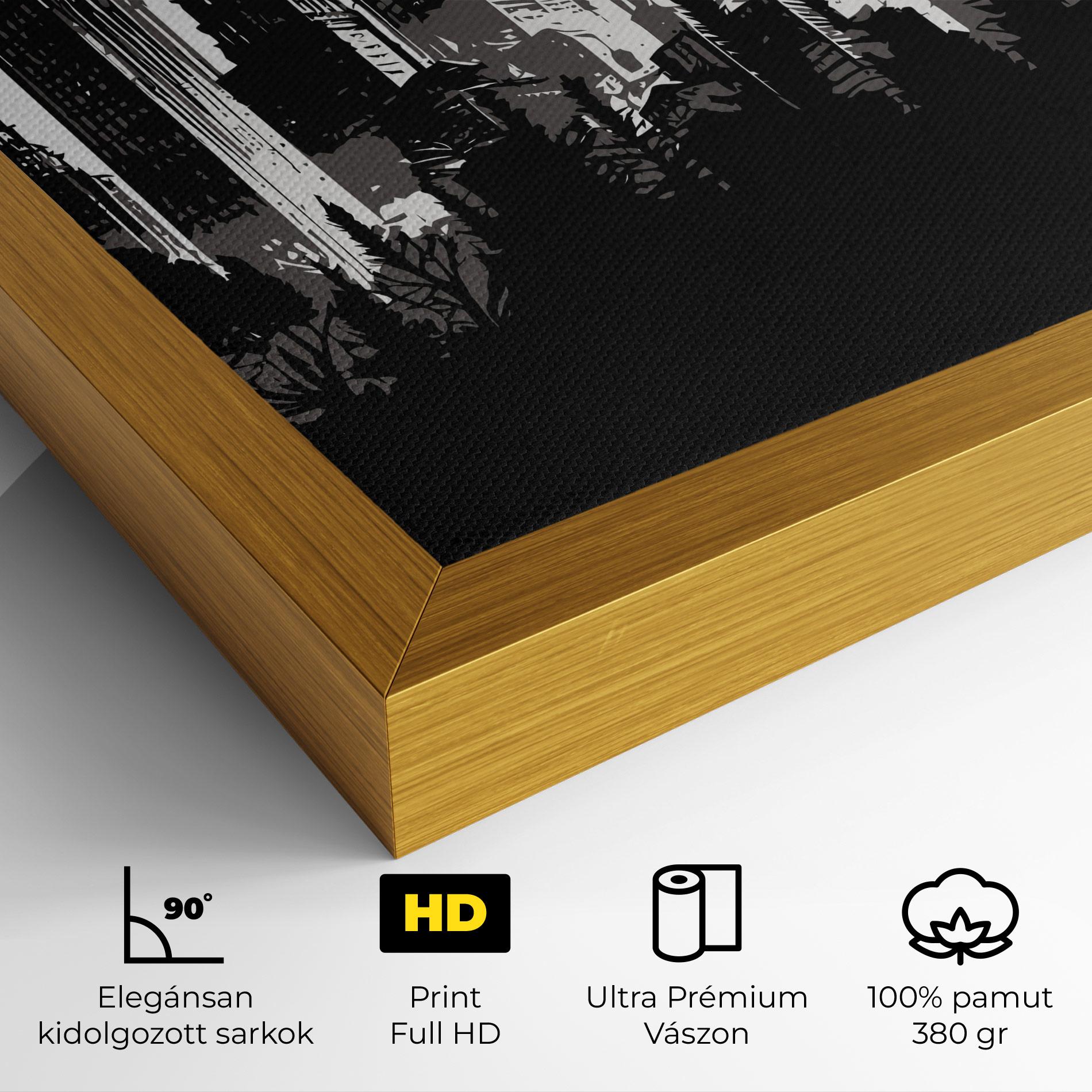 Vászonkép Australia Moon mockup 4