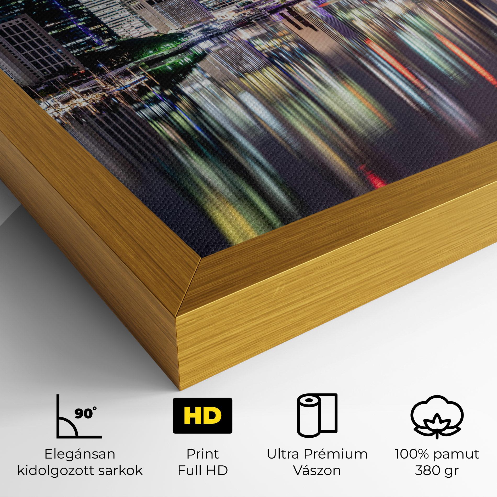 Vászonkép Brisbane Night mockup 4