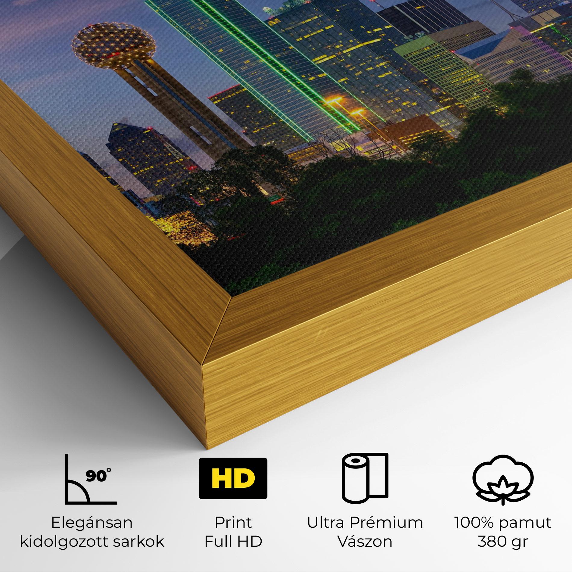 Vászonkép Dallas Dusk mockup 4