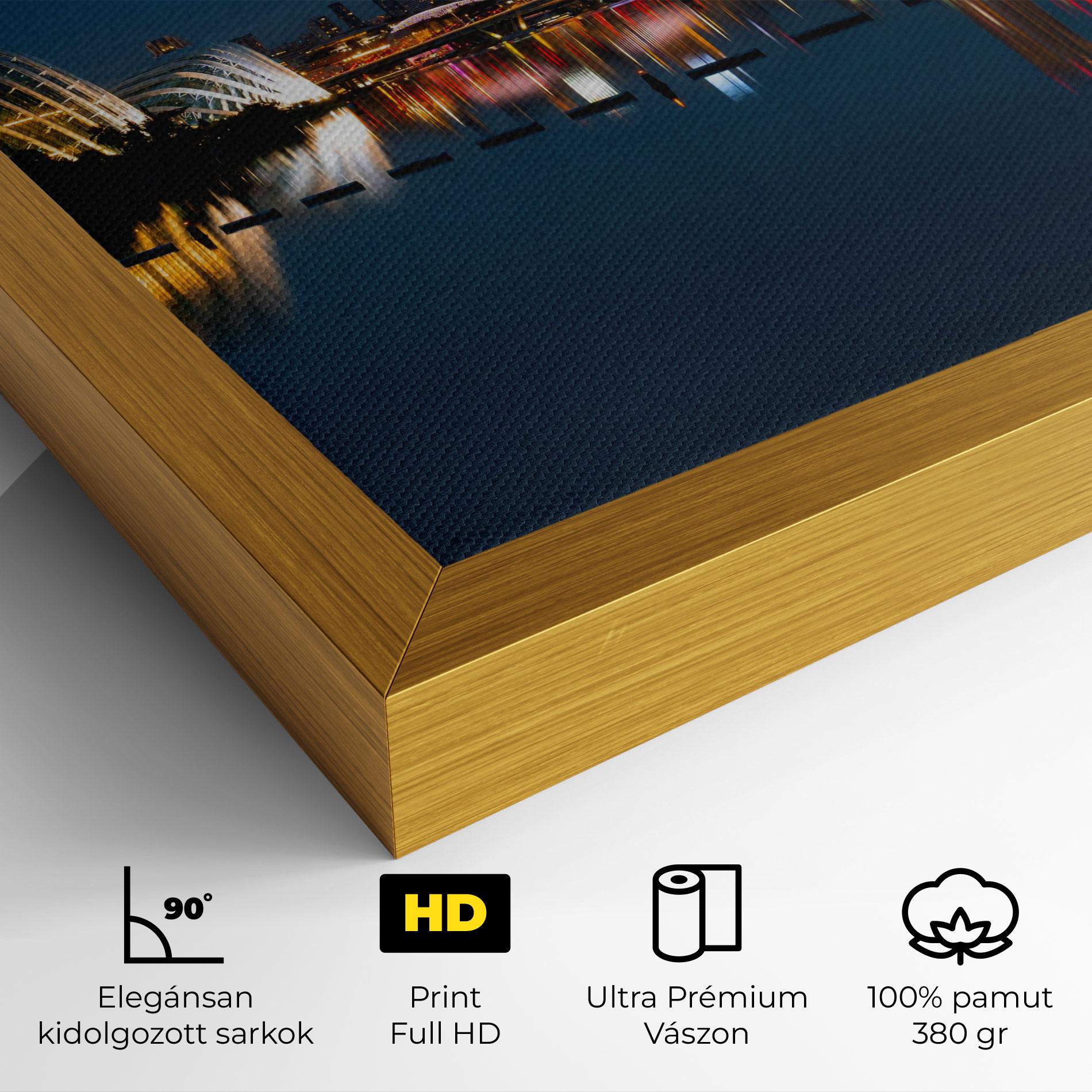 Vászonkép Singapore City Skyline mockup 4