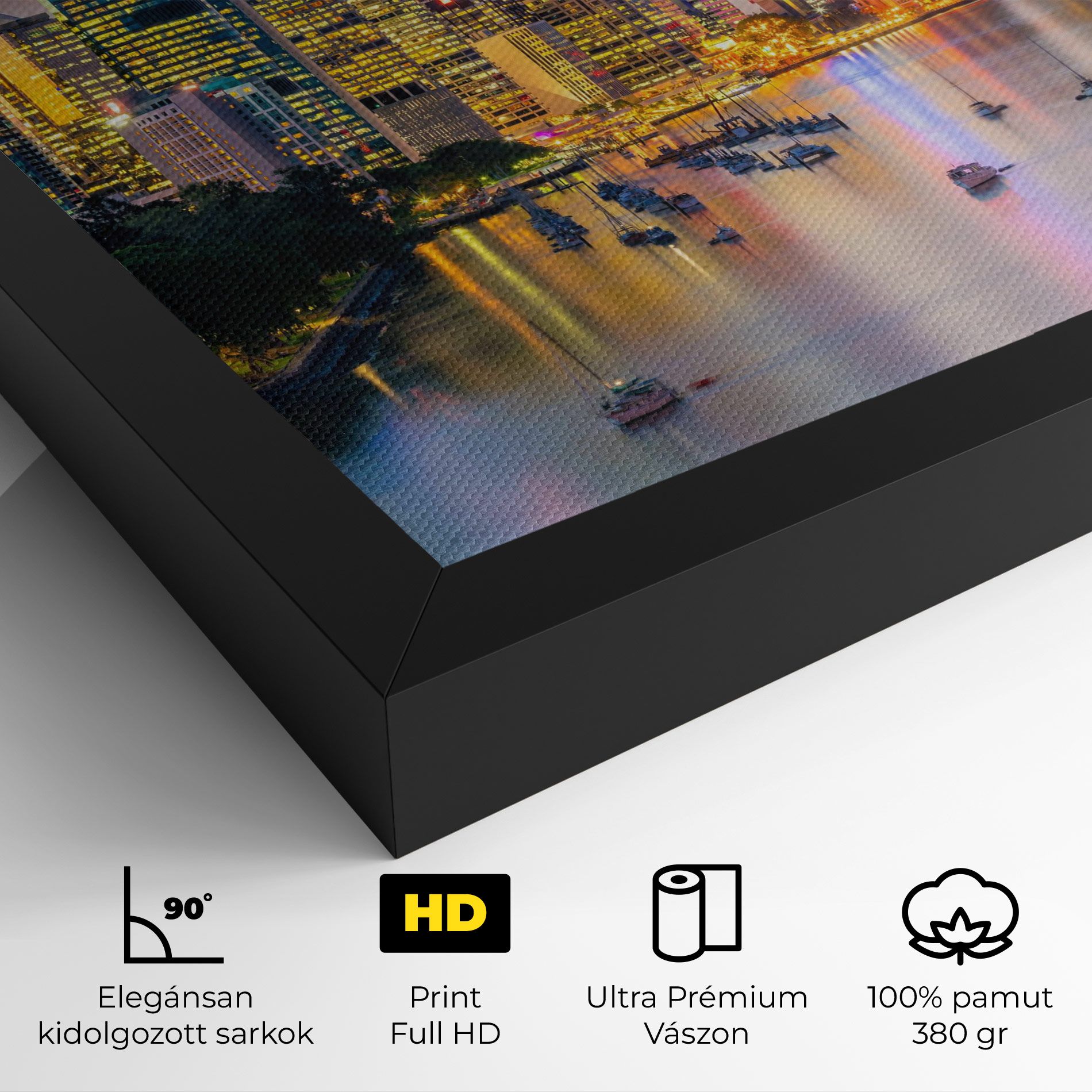 Brisbane City Skyline mockup 4