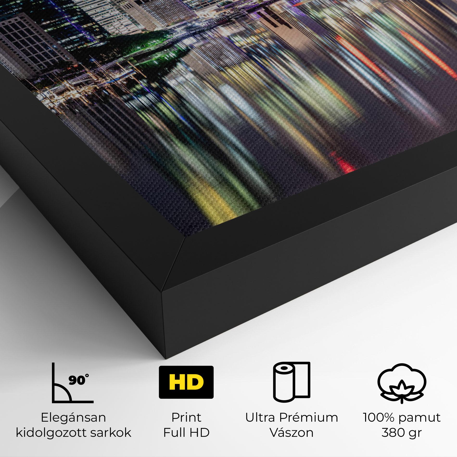 Vászonkép Brisbane Night mockup 4