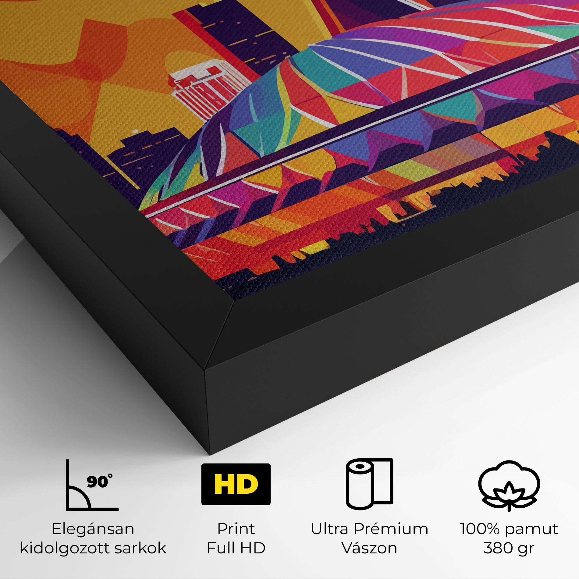 Vászonkép Olympic Stadium mockup 4