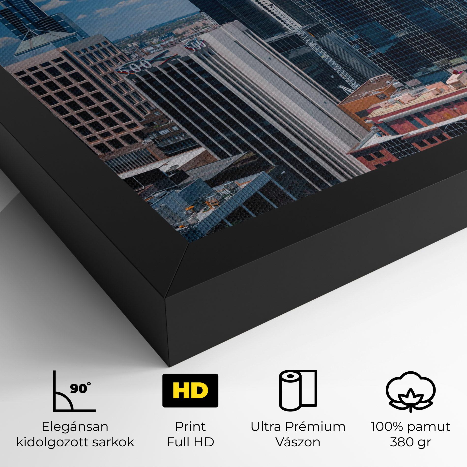 Vászonkép Skyscrapert View mockup 4