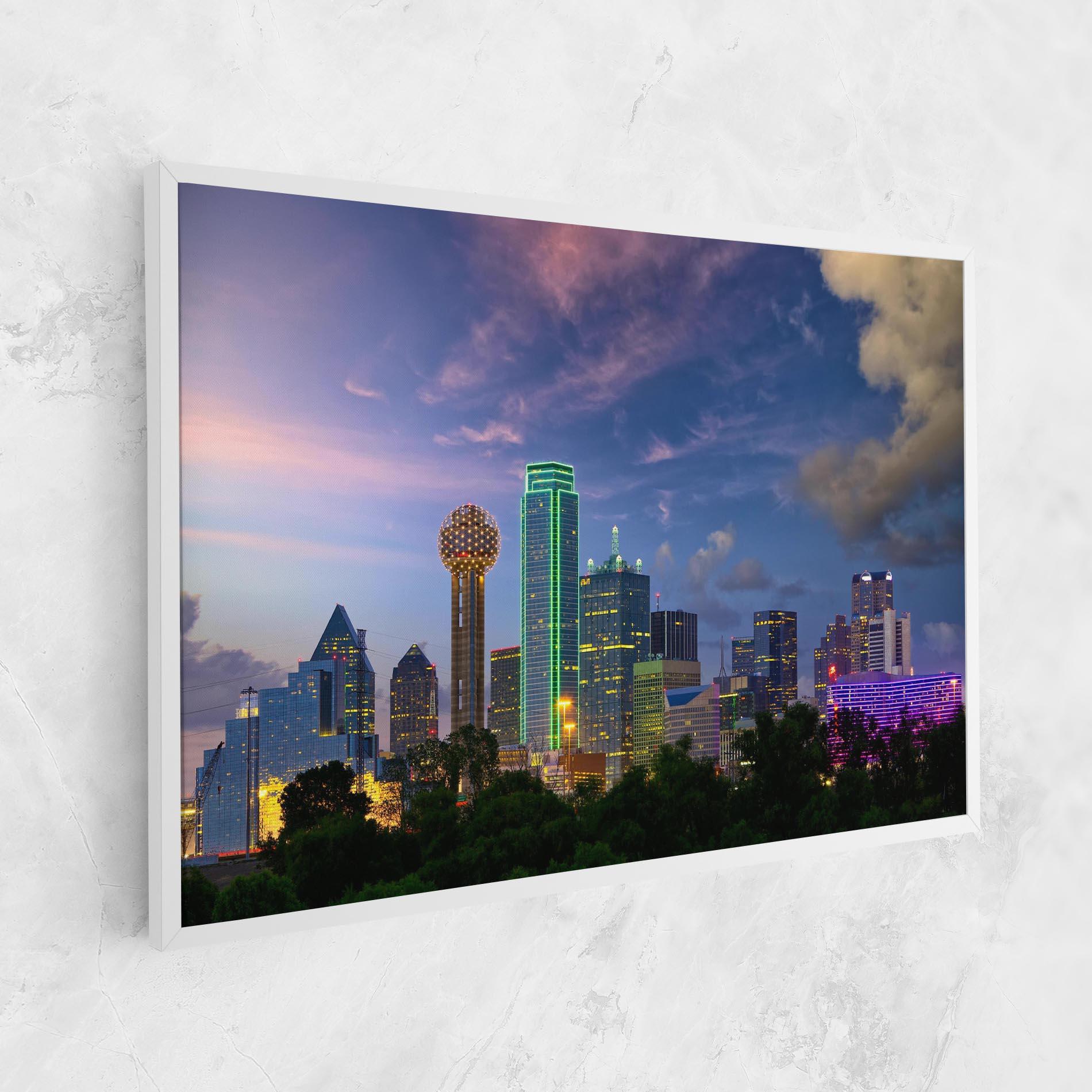 Vászonkép Dallas Dusk mockup 1