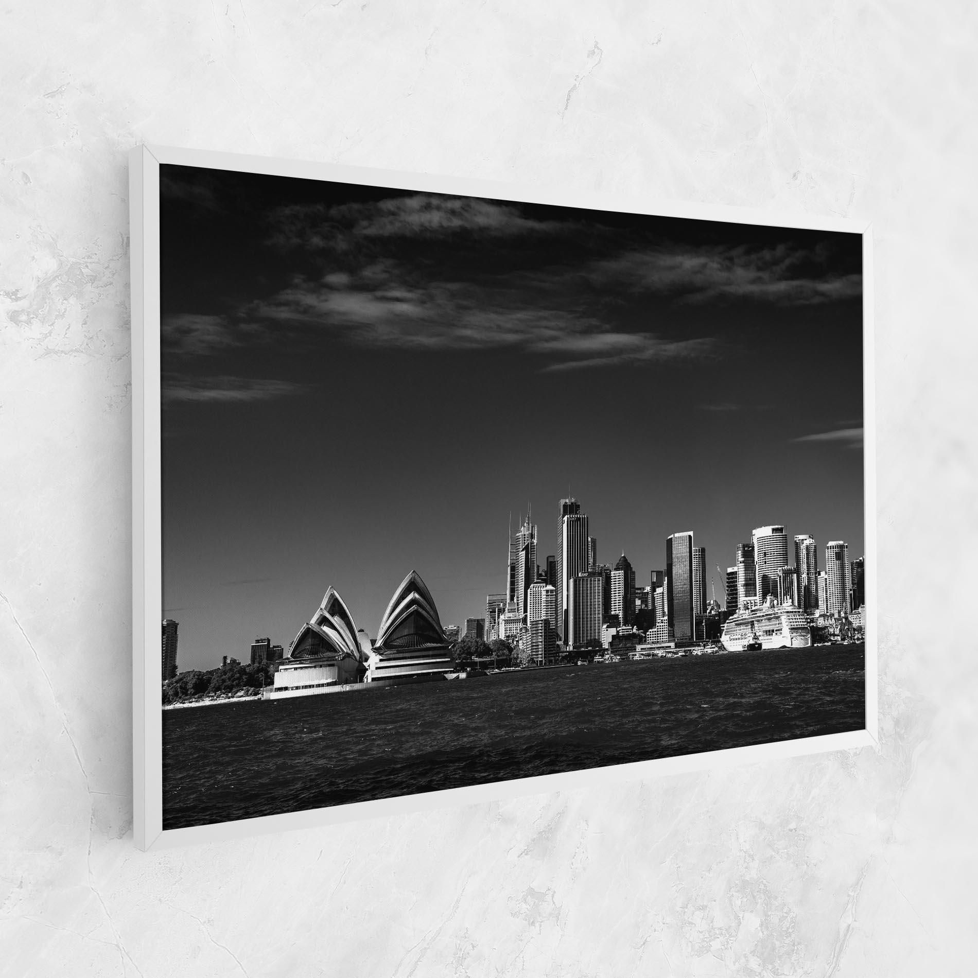 Vászonkép Grey Sidnew mockup 1