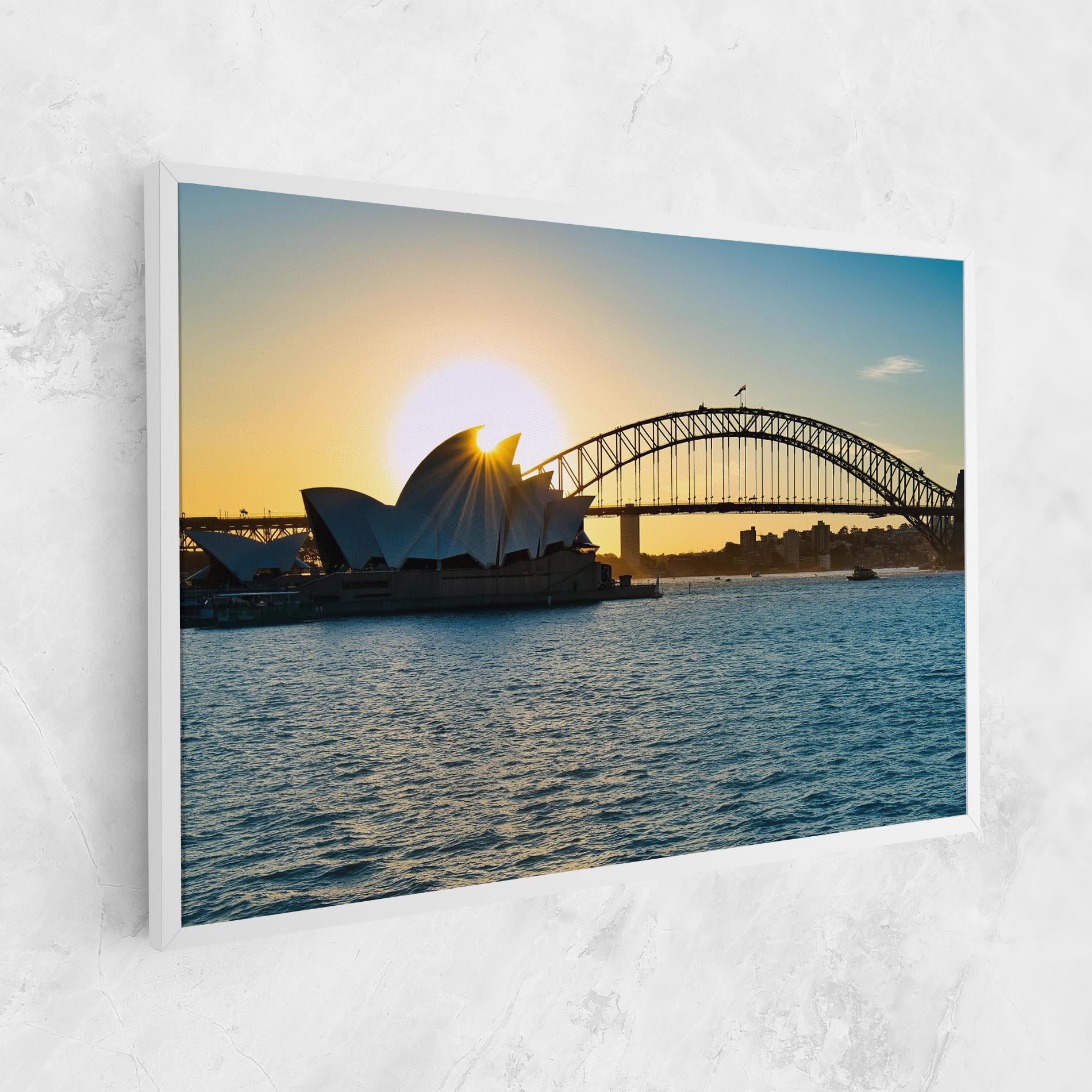 Vászonkép Sunrise Sydney mockup 1