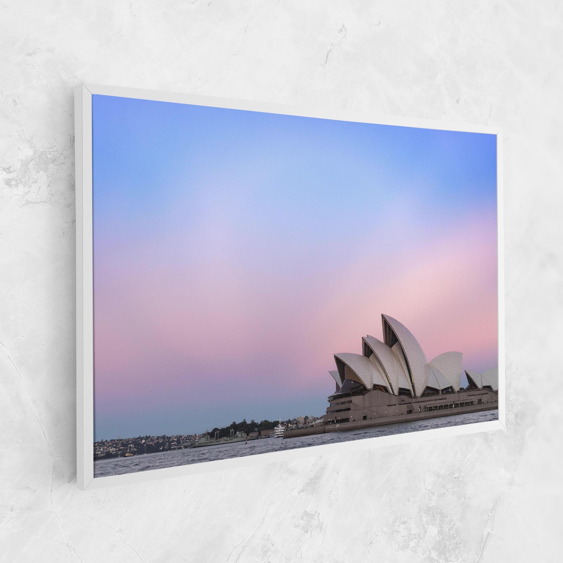 Vászonkép Sydney Purple Sky mockup 1