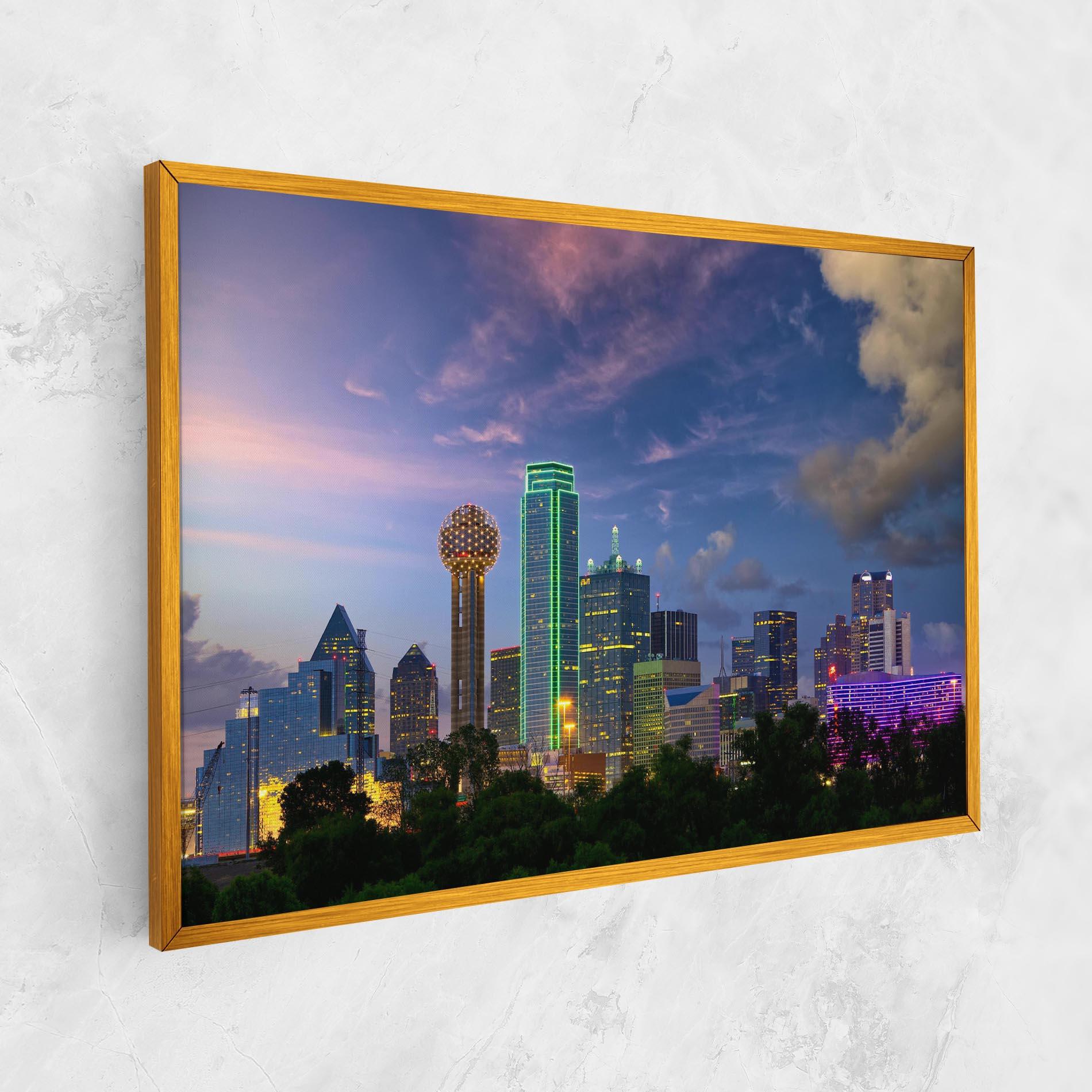 Vászonkép Dallas Dusk mockup 1