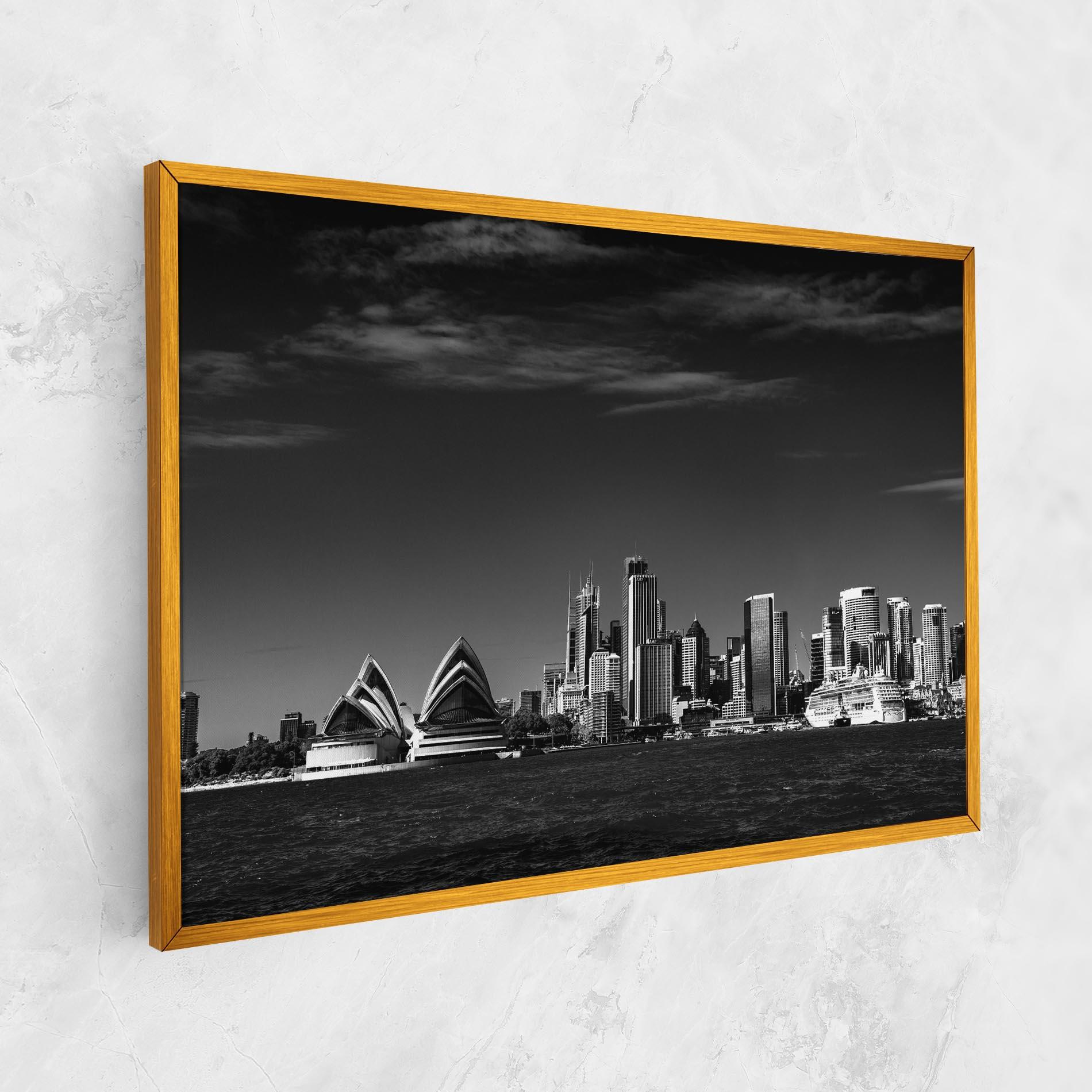 Vászonkép Grey Sidnew mockup 1