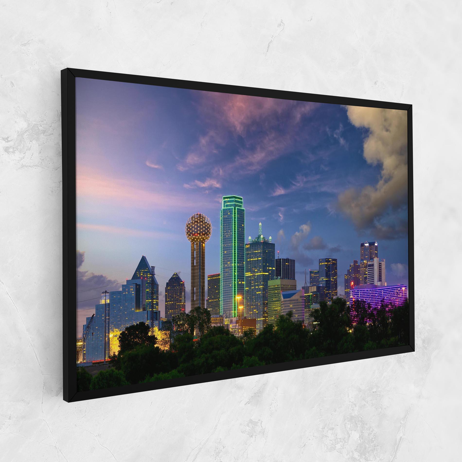 Vászonkép Dallas Dusk mockup 1