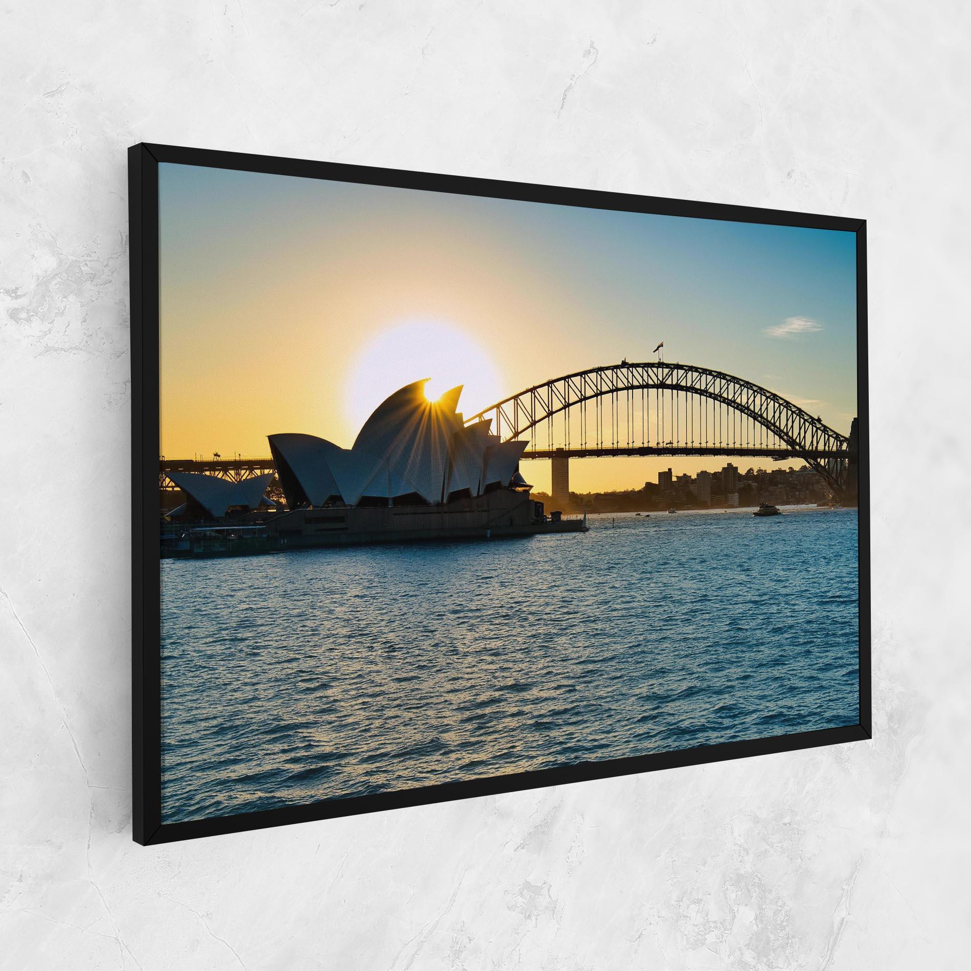 Vászonkép Sunrise Sydney mockup 1