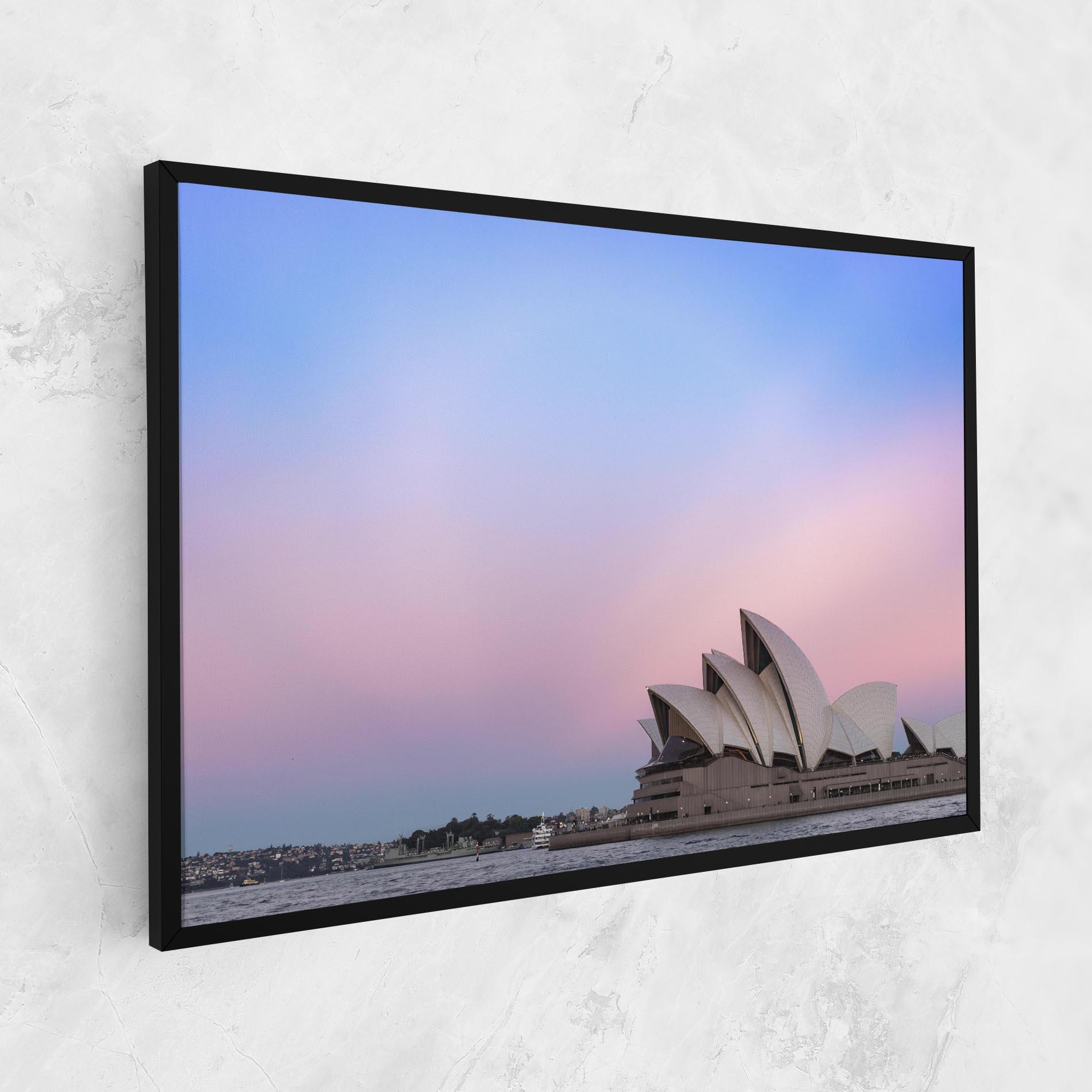 Vászonkép Sydney Purple Sky mockup 1