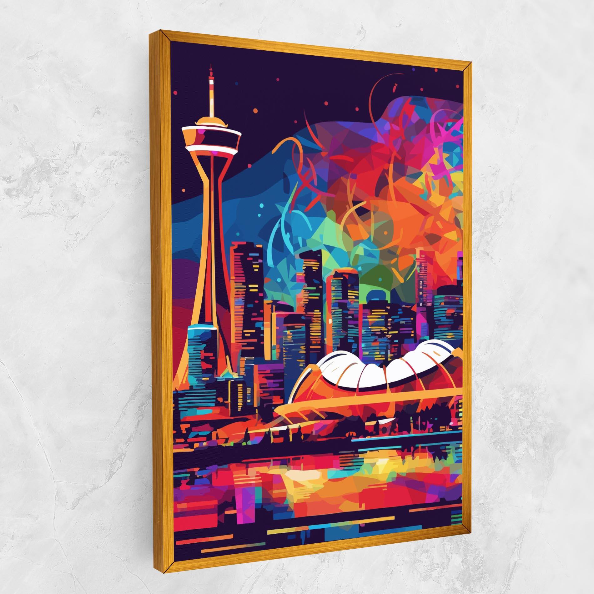 Vászonkép Olympic Stadium Art mockup 1