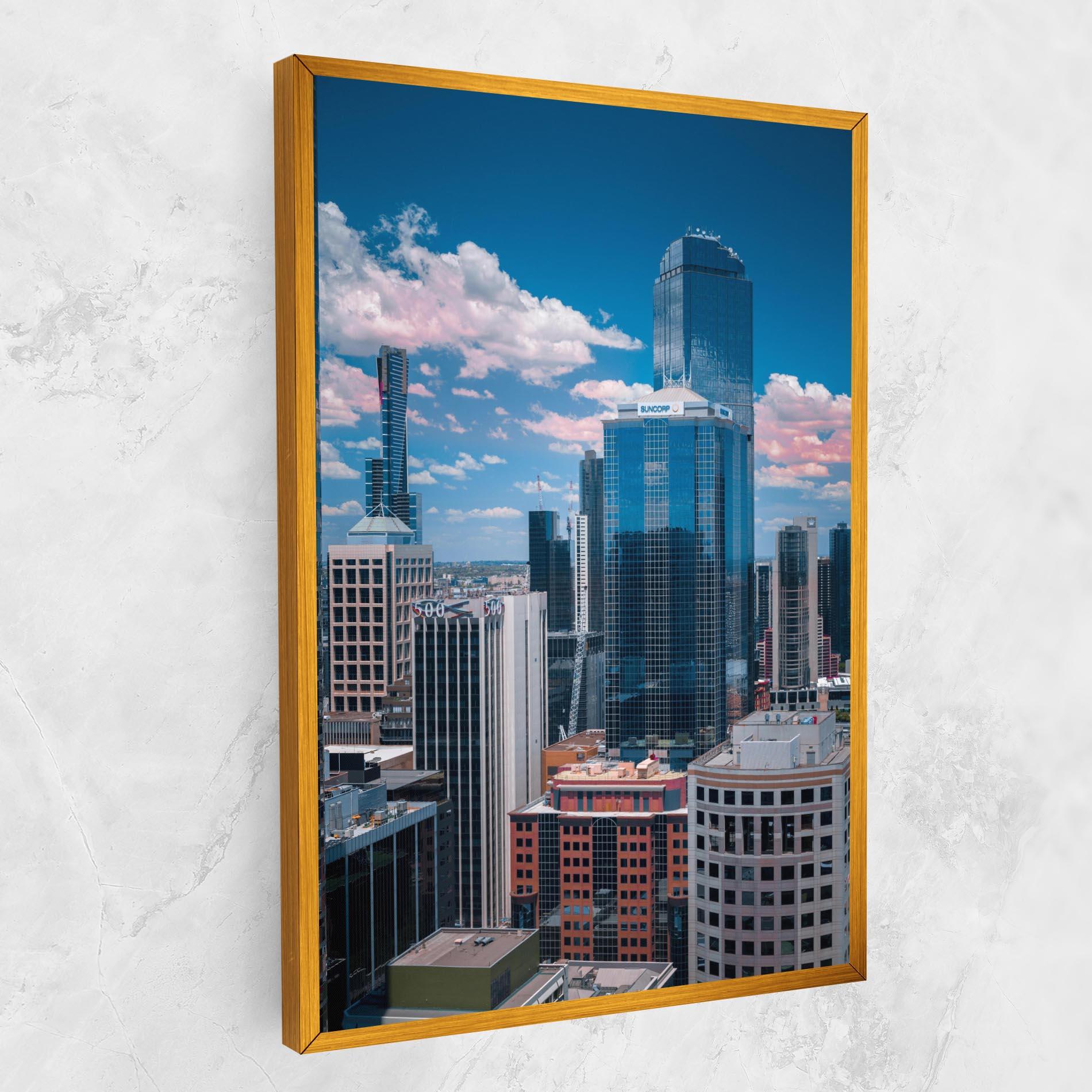 Vászonkép Skyscrapert View mockup 1