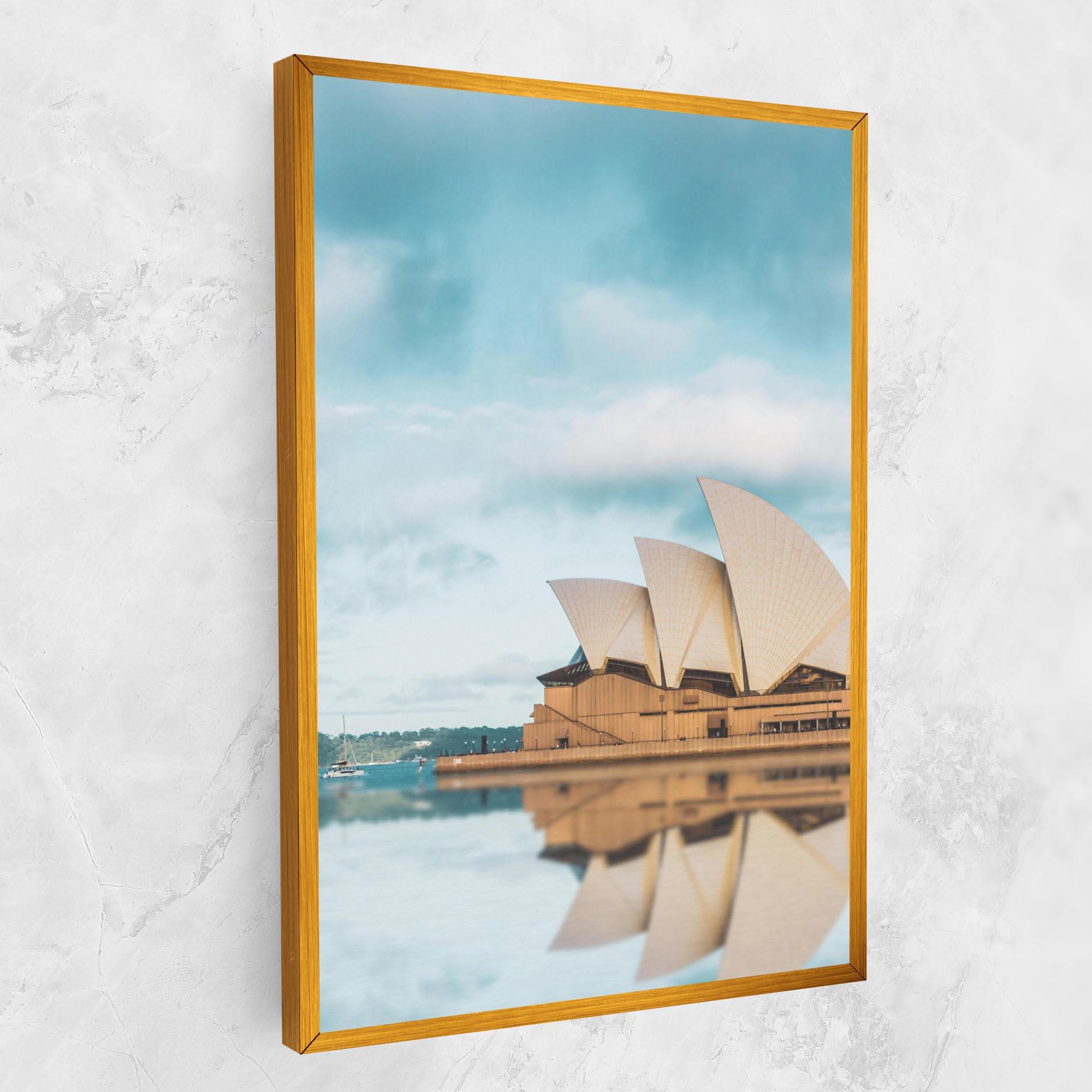 Vászonkép Sydney Water mockup 1