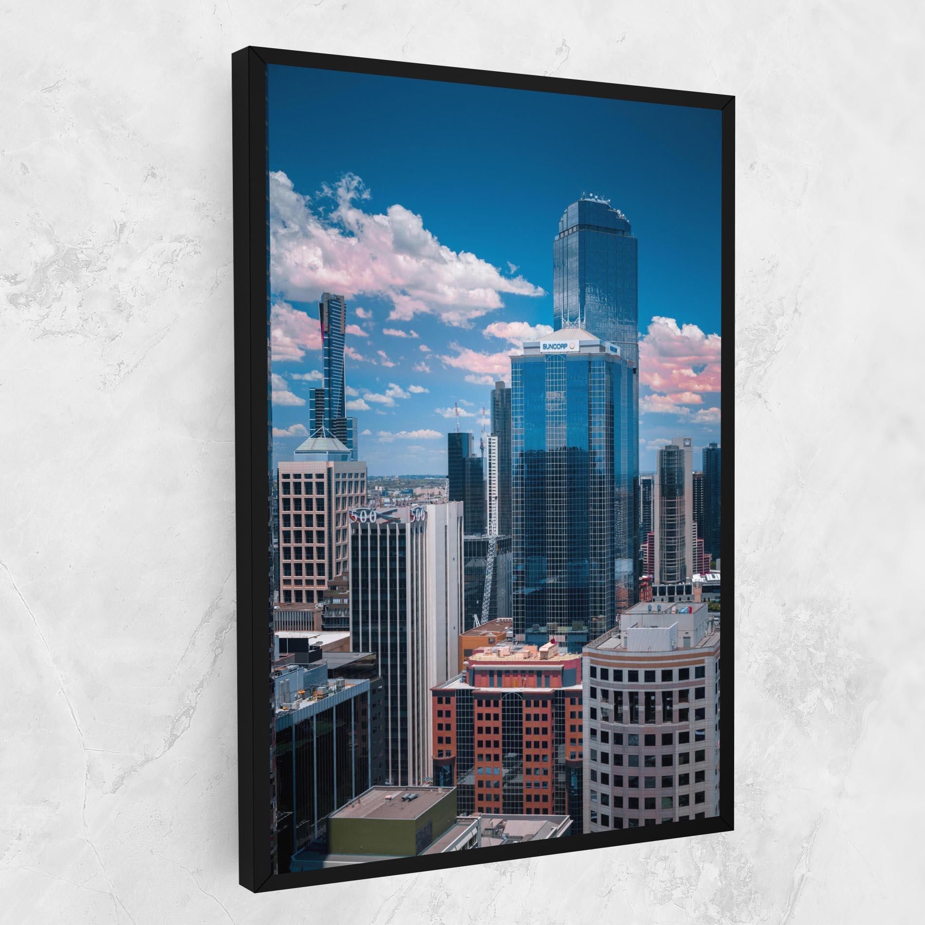 Vászonkép Skyscrapert View mockup 1