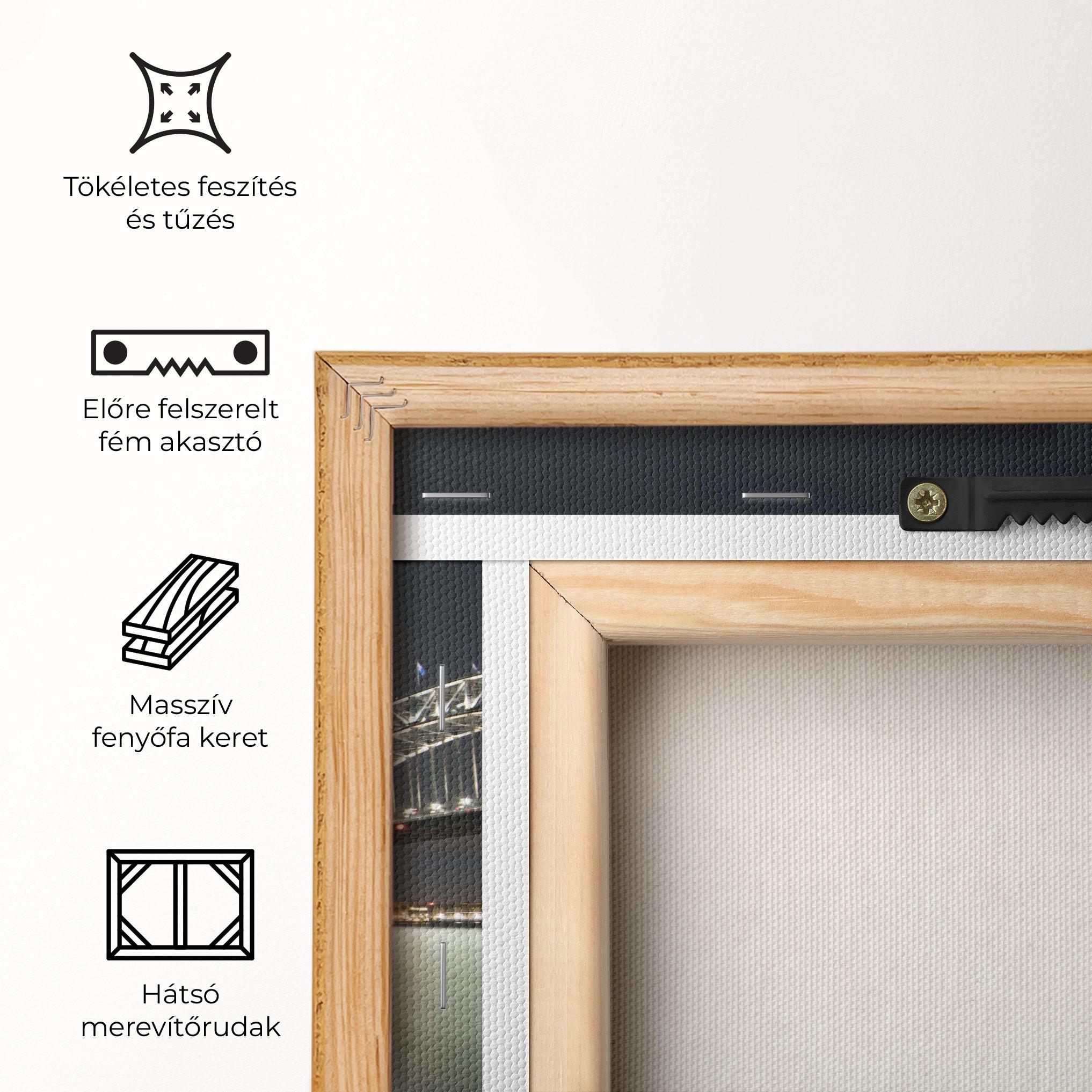 Vászonkép Harbour Bridge mockup 5