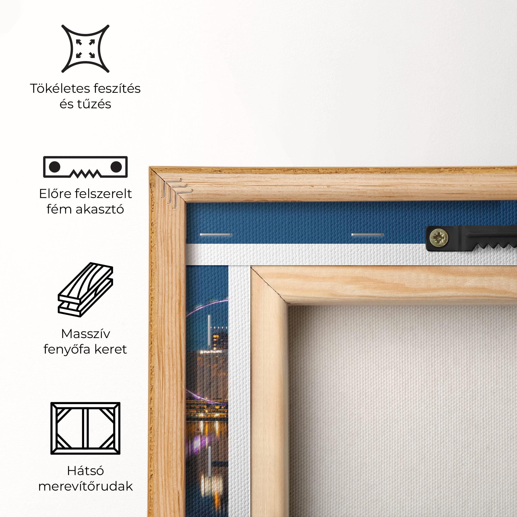 Vászonkép Singapore City Skyline mockup 5