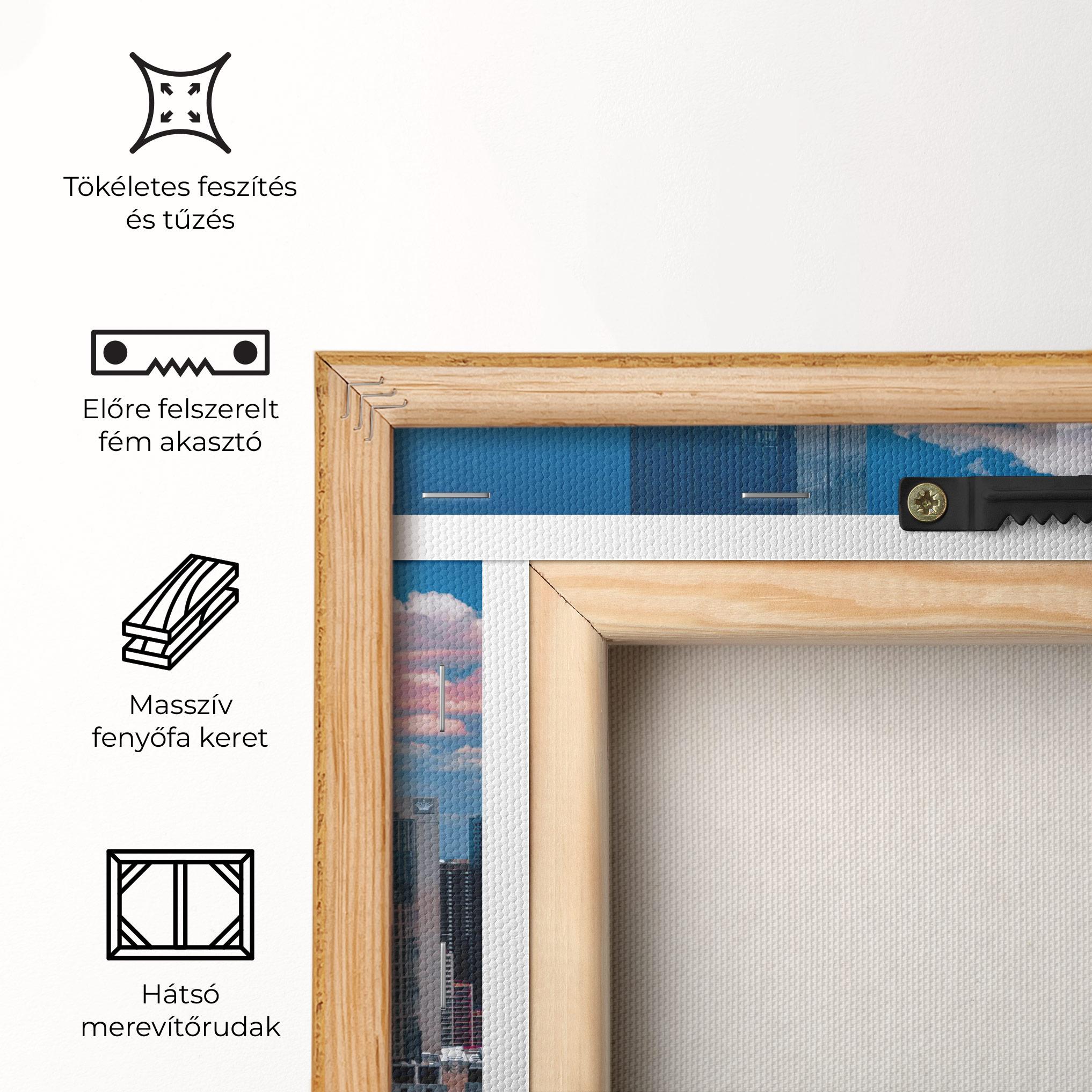 Vászonkép Skyscrapert View mockup 5