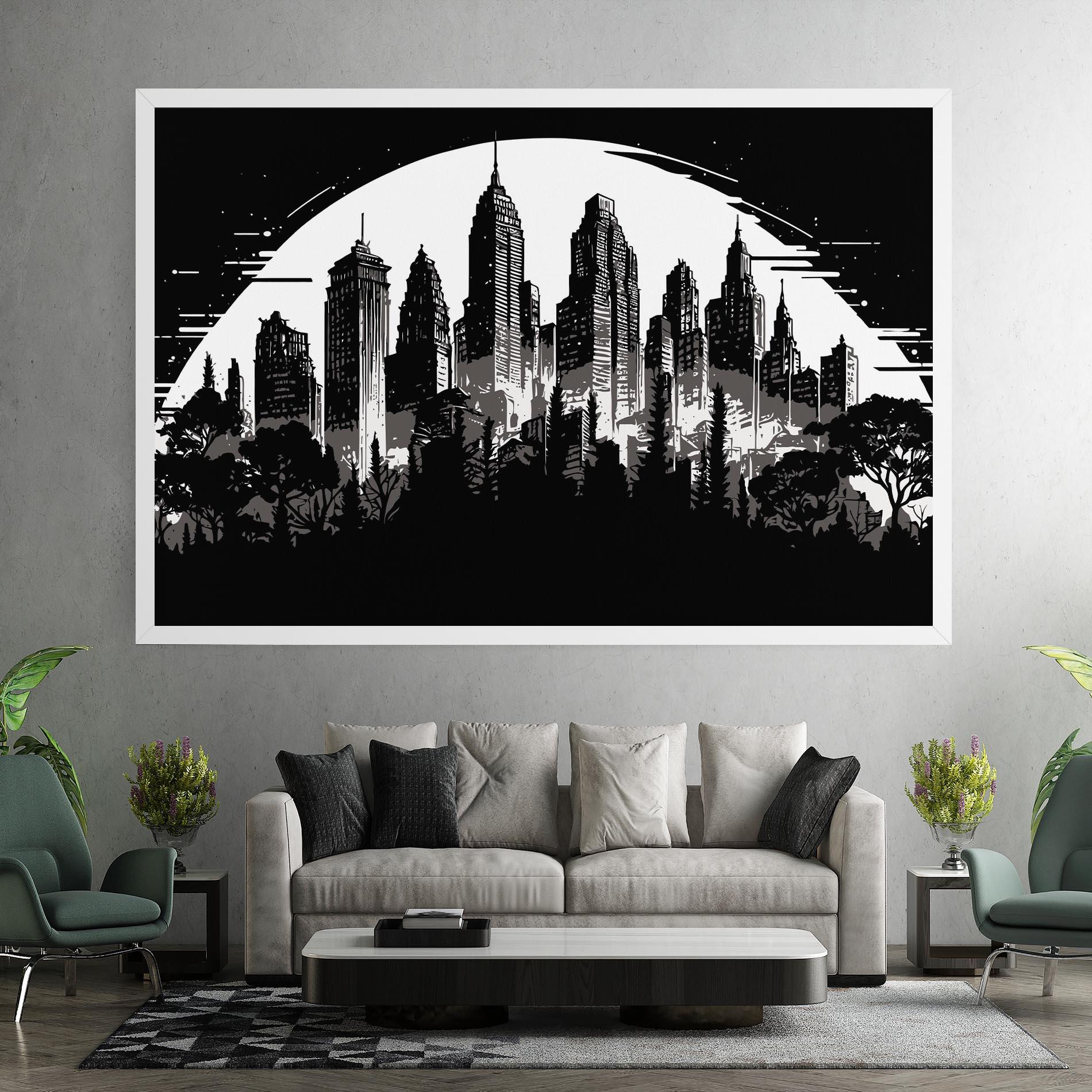 Vászonkép Australia Moon mockup 7