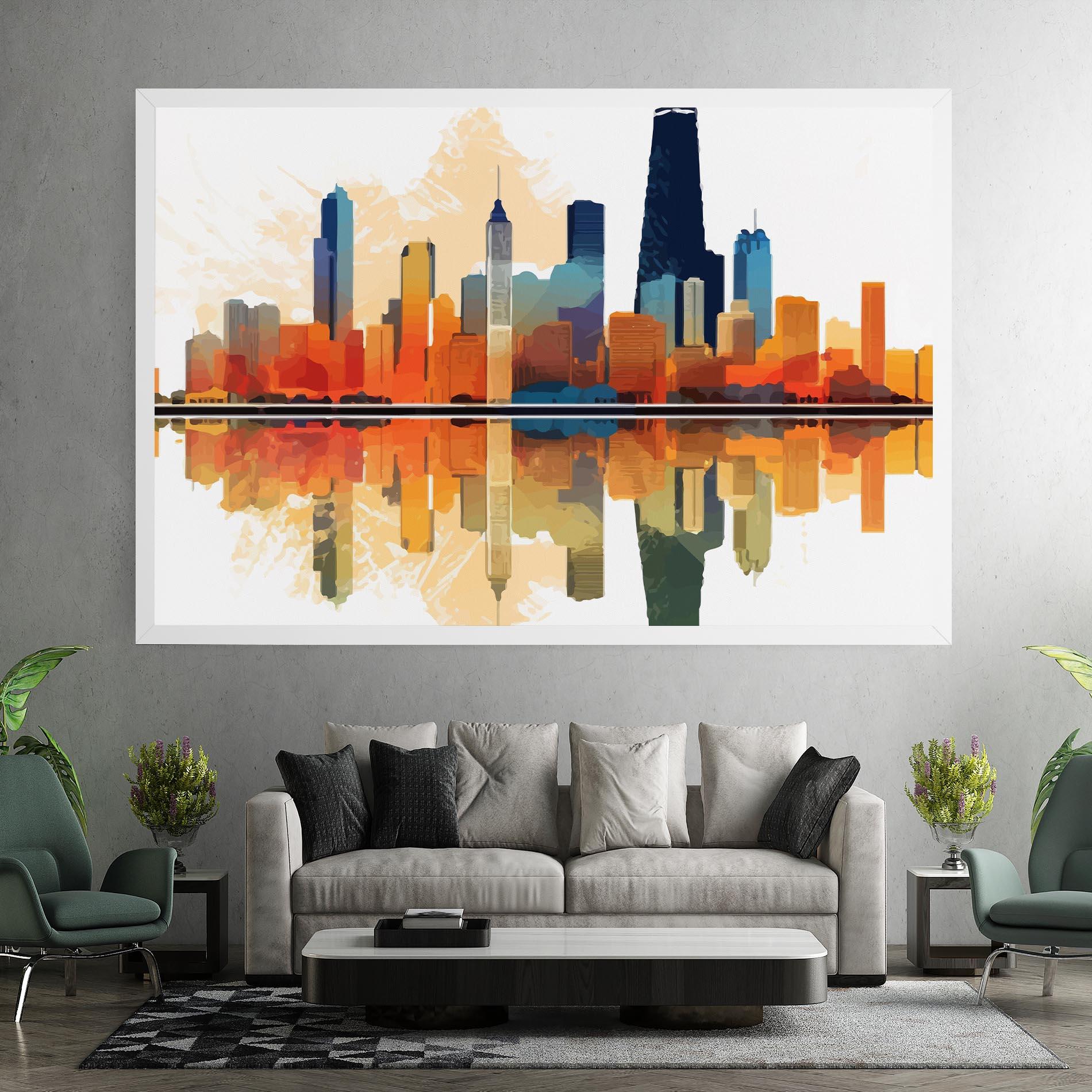Vászonkép Australian River mockup 7