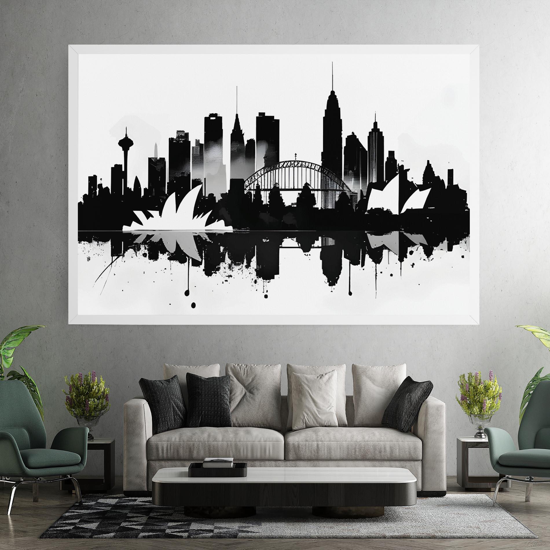 Vászonkép Opera House Art mockup 7