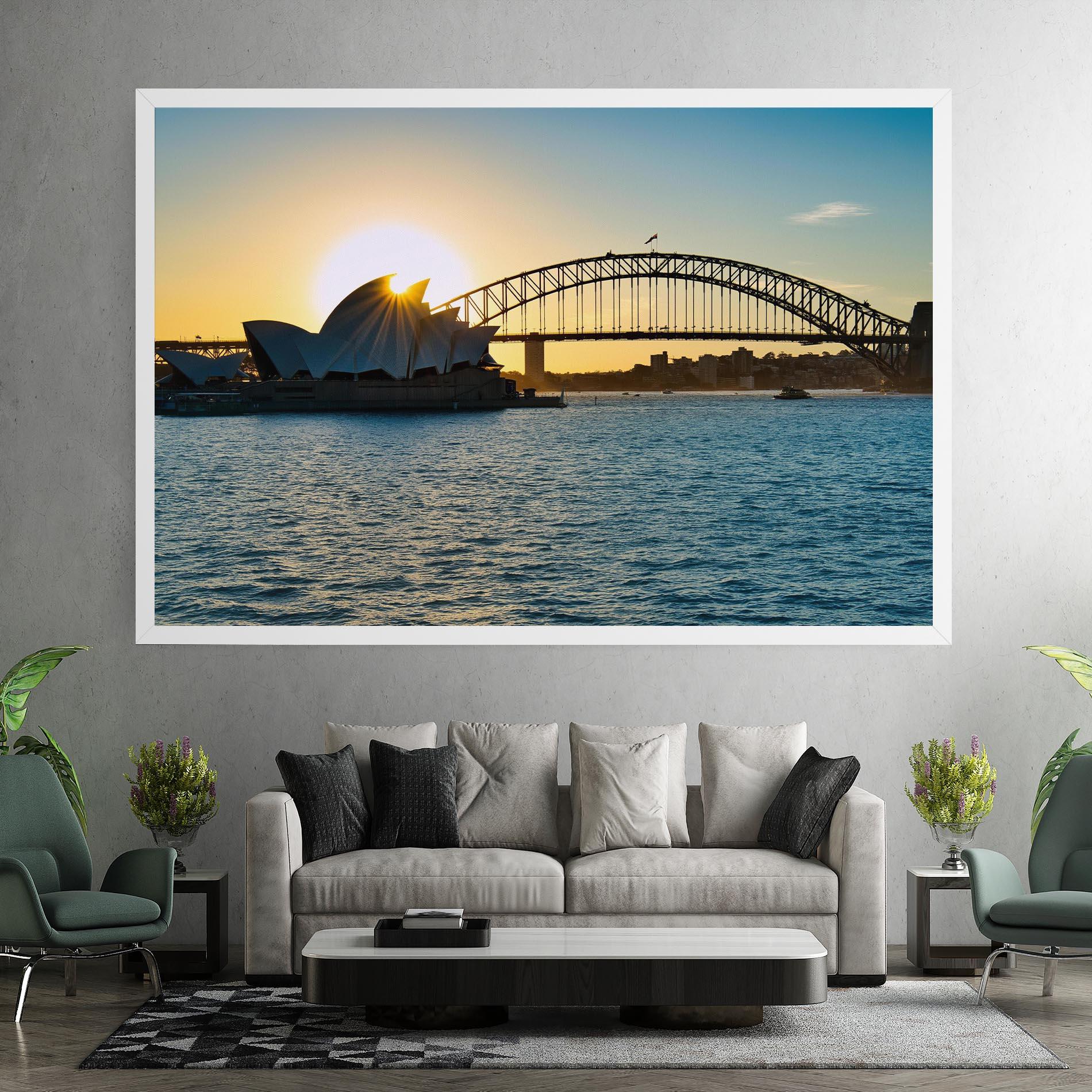 Vászonkép Sunrise Sydney mockup 7
