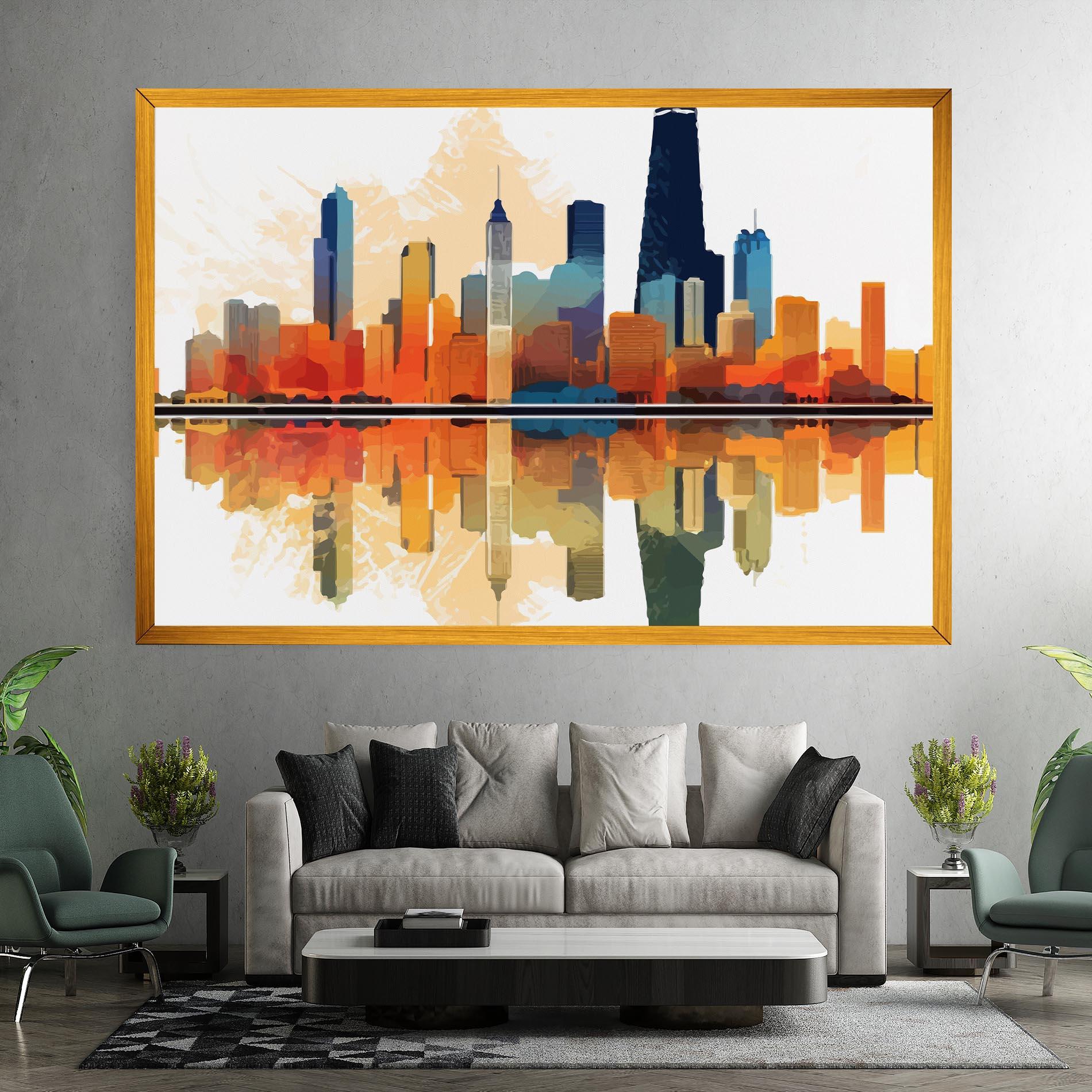 Vászonkép Australian River mockup 7