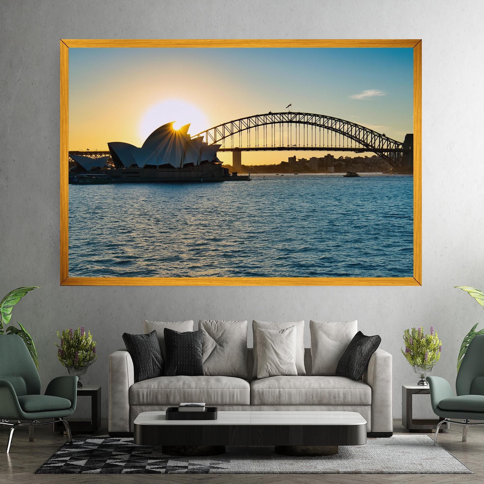 Vászonkép Sunrise Sydney mockup 7