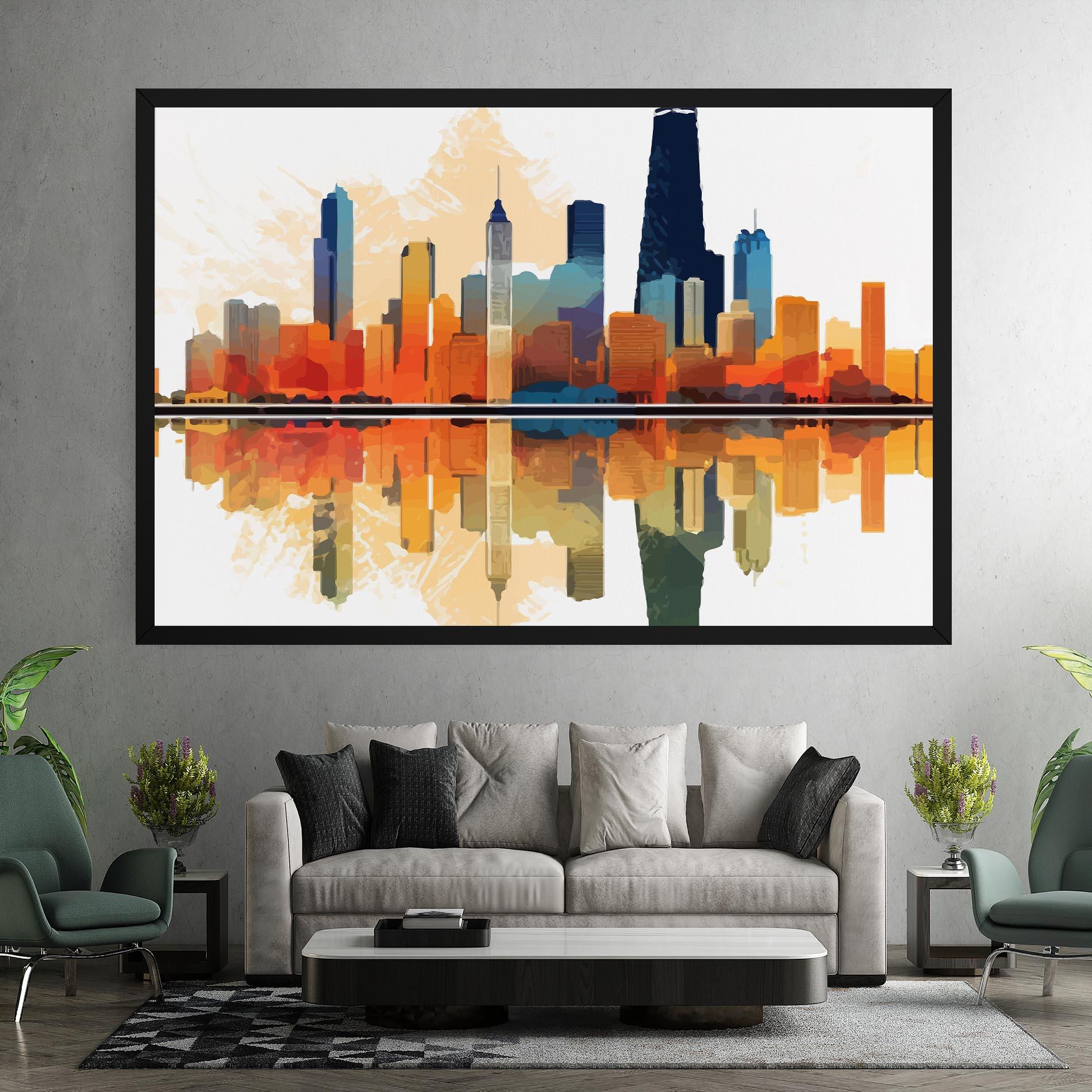 Vászonkép Australian River mockup 7