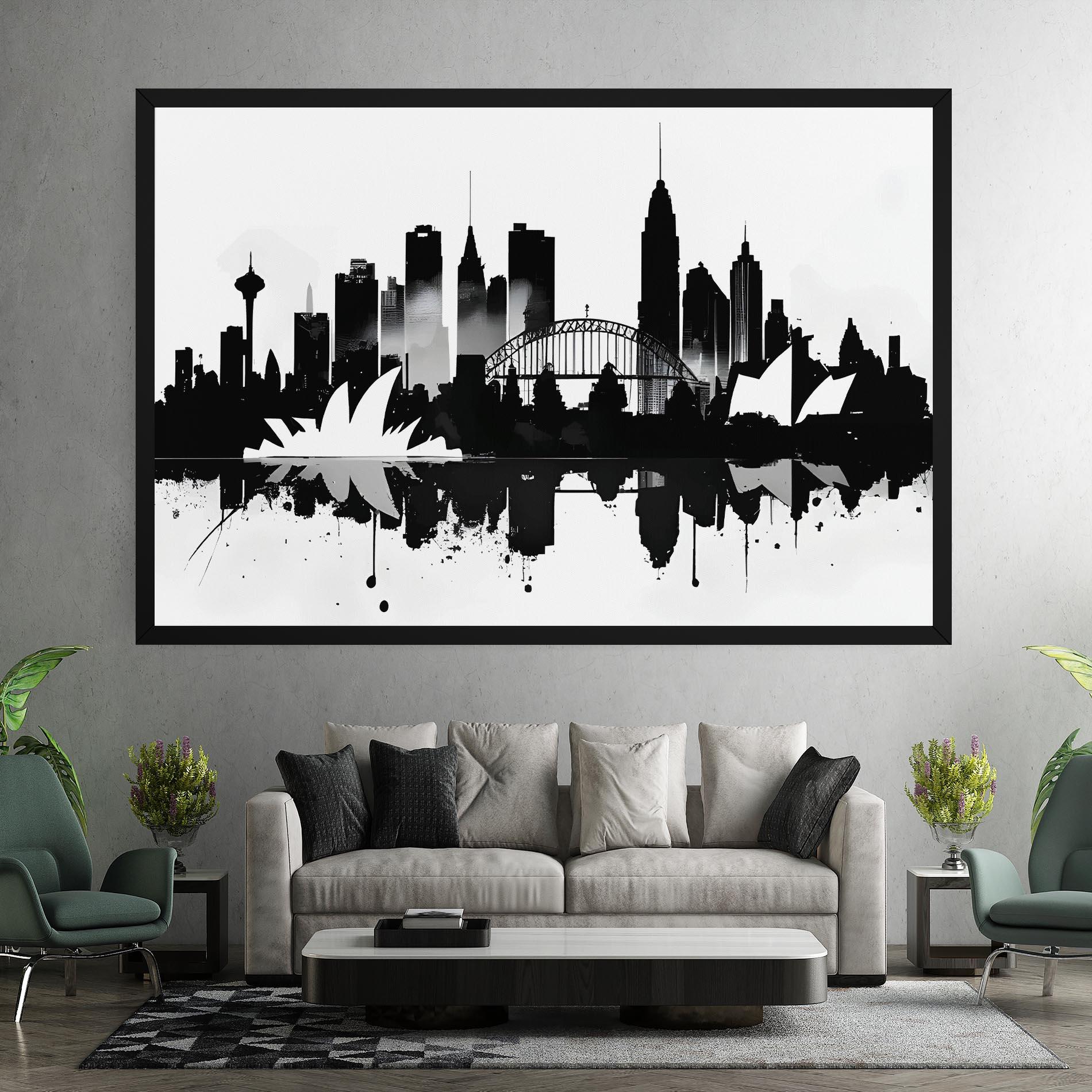 Vászonkép Opera House Art mockup 7