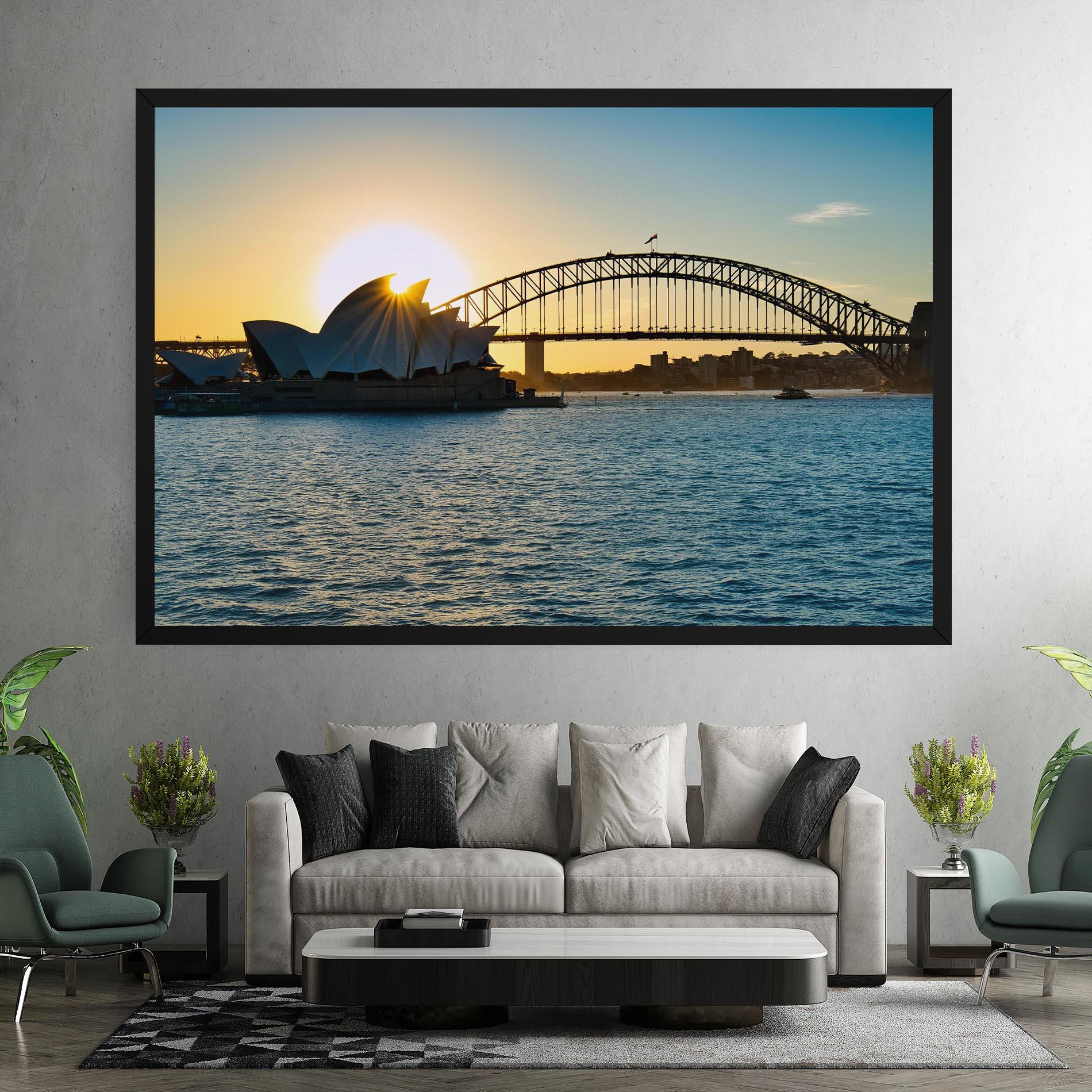 Vászonkép Sunrise Sydney mockup 7